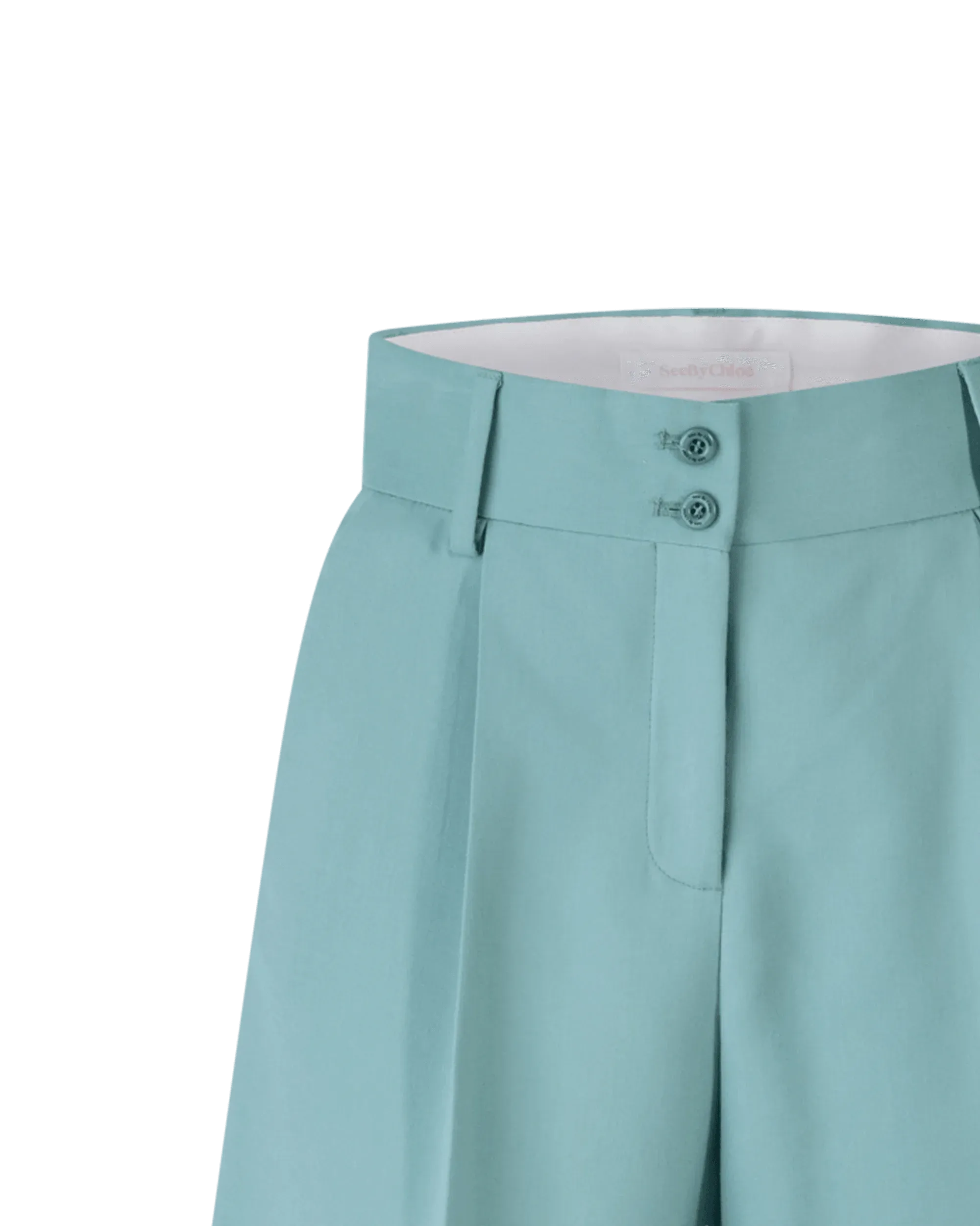 Tailored Cotton Bermuda Shorts - DIHSAN