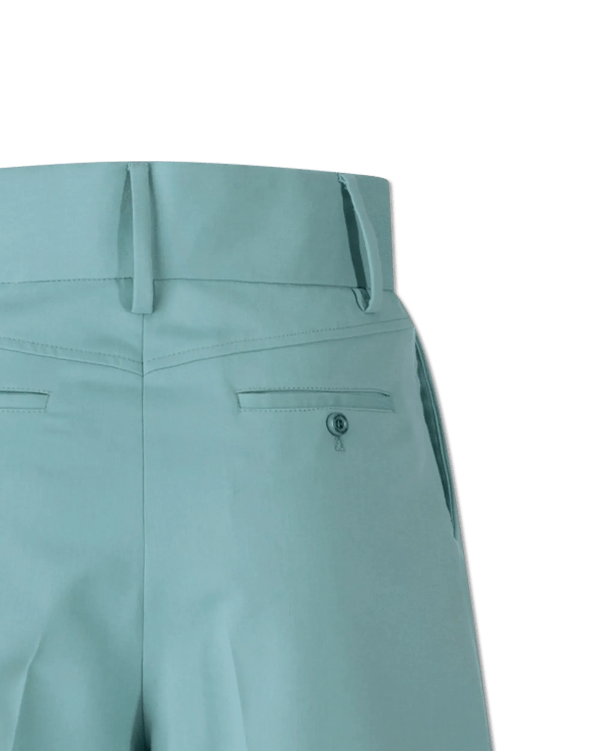 Tailored Cotton Bermuda Shorts - DIHSAN