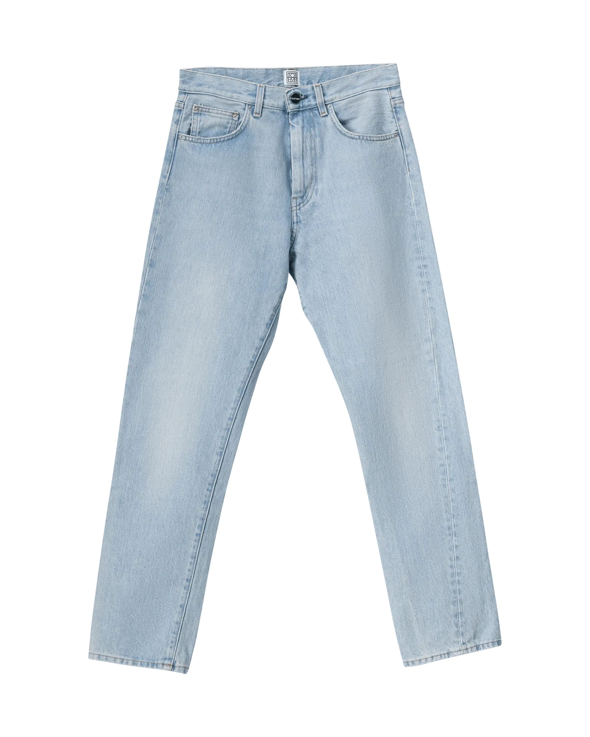 Twisted Seam Cropped Jeans - DIHSAN