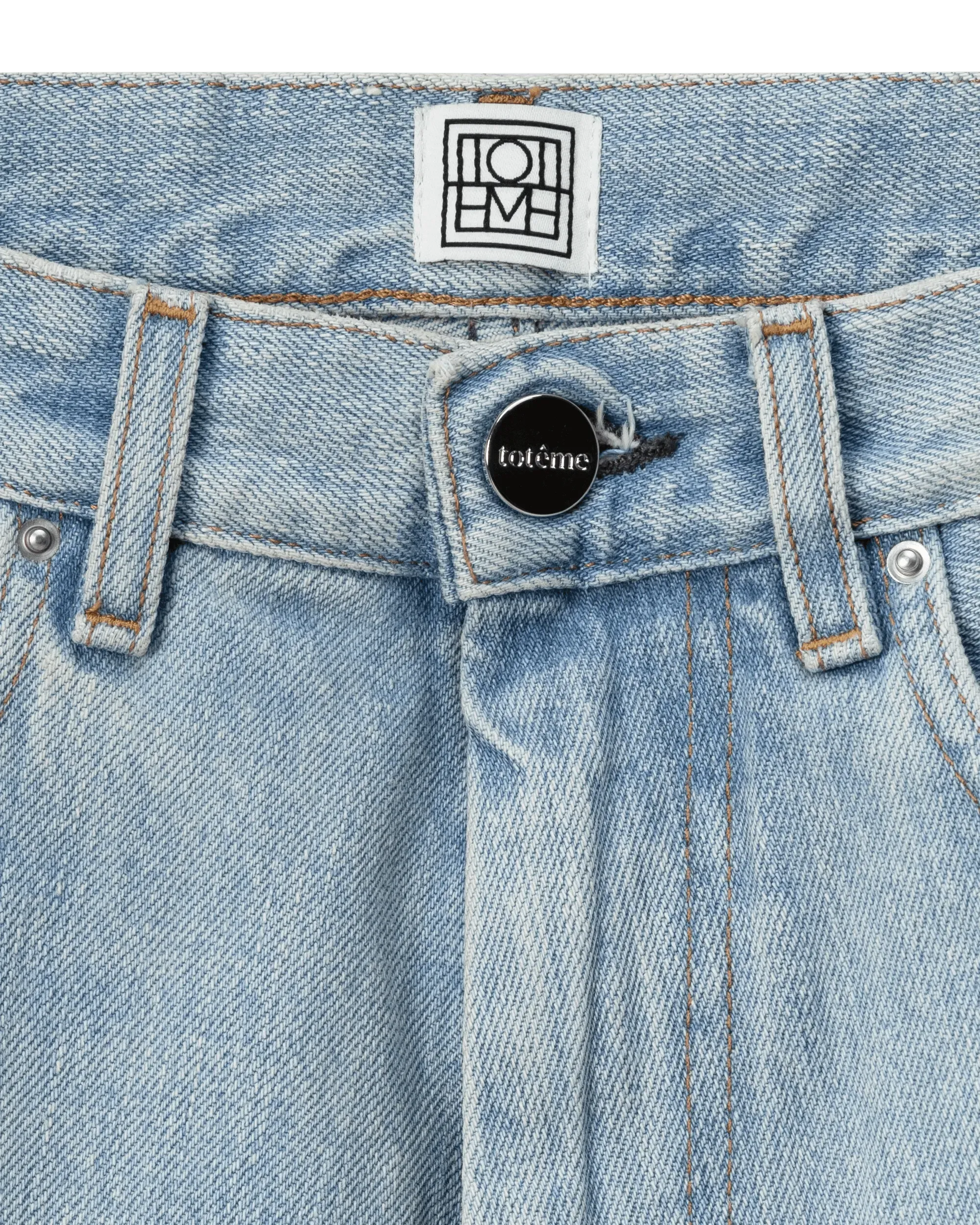 Twisted Seam Cropped Jeans - DIHSAN