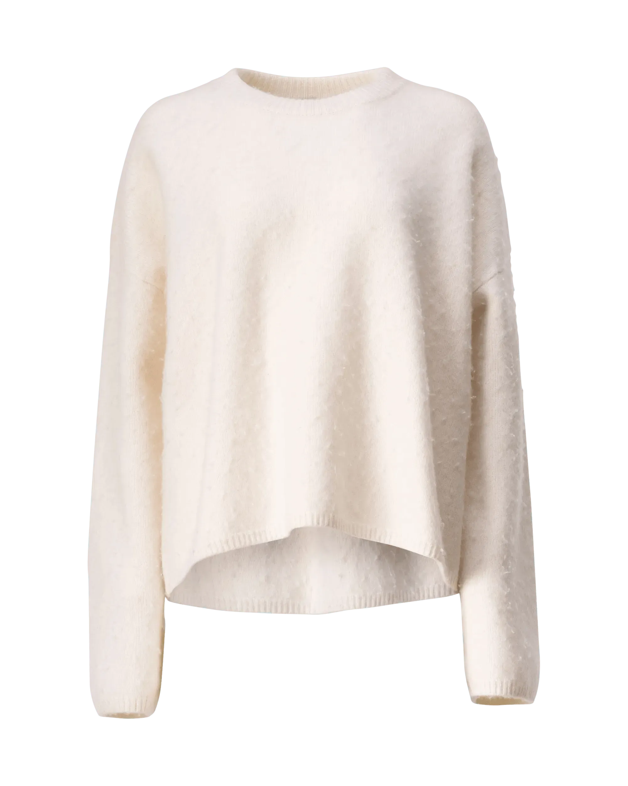 Cashmere Knit Crewneck Sweater - DIHSAN