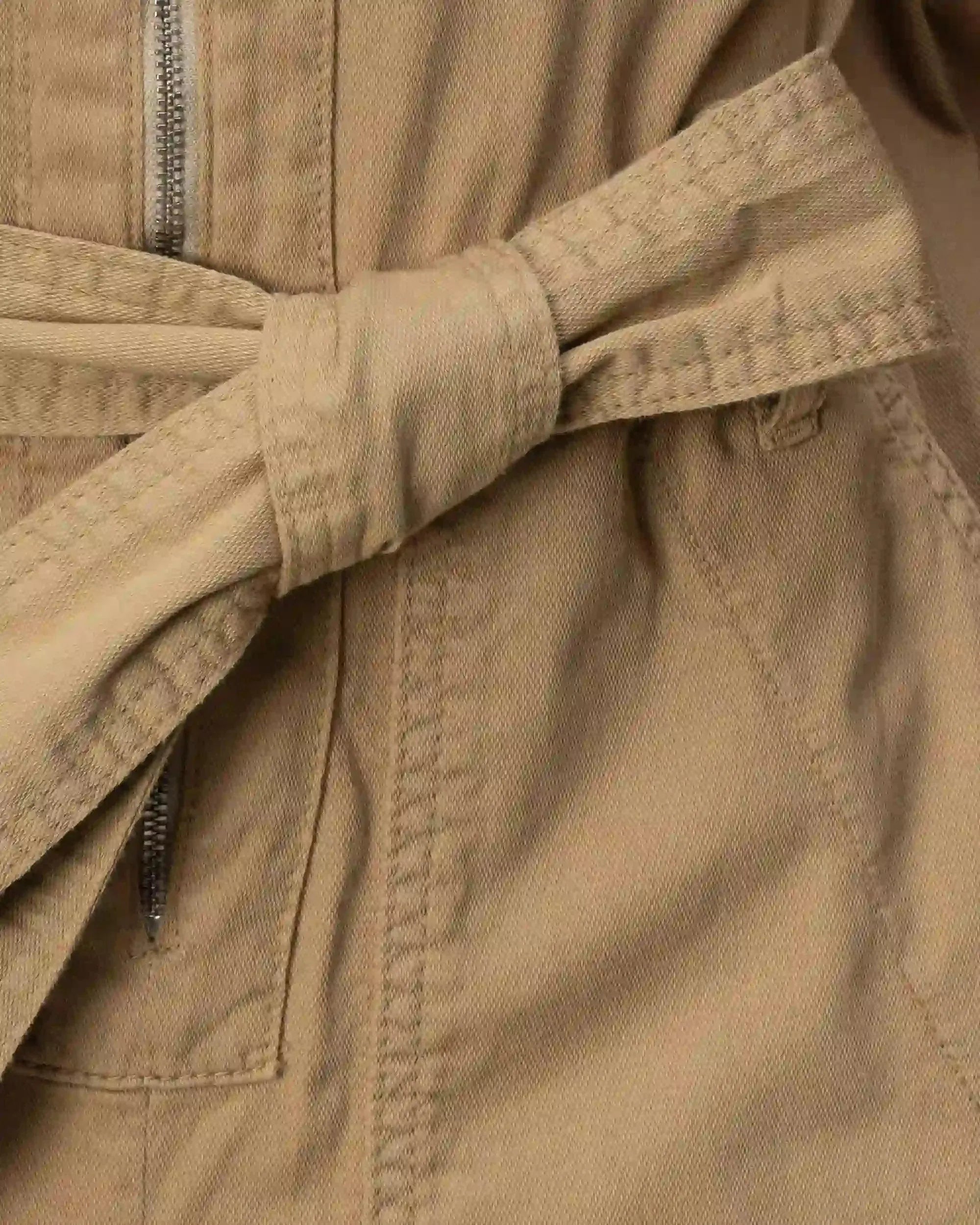 Rossano Belted Playsuit - DIHSAN