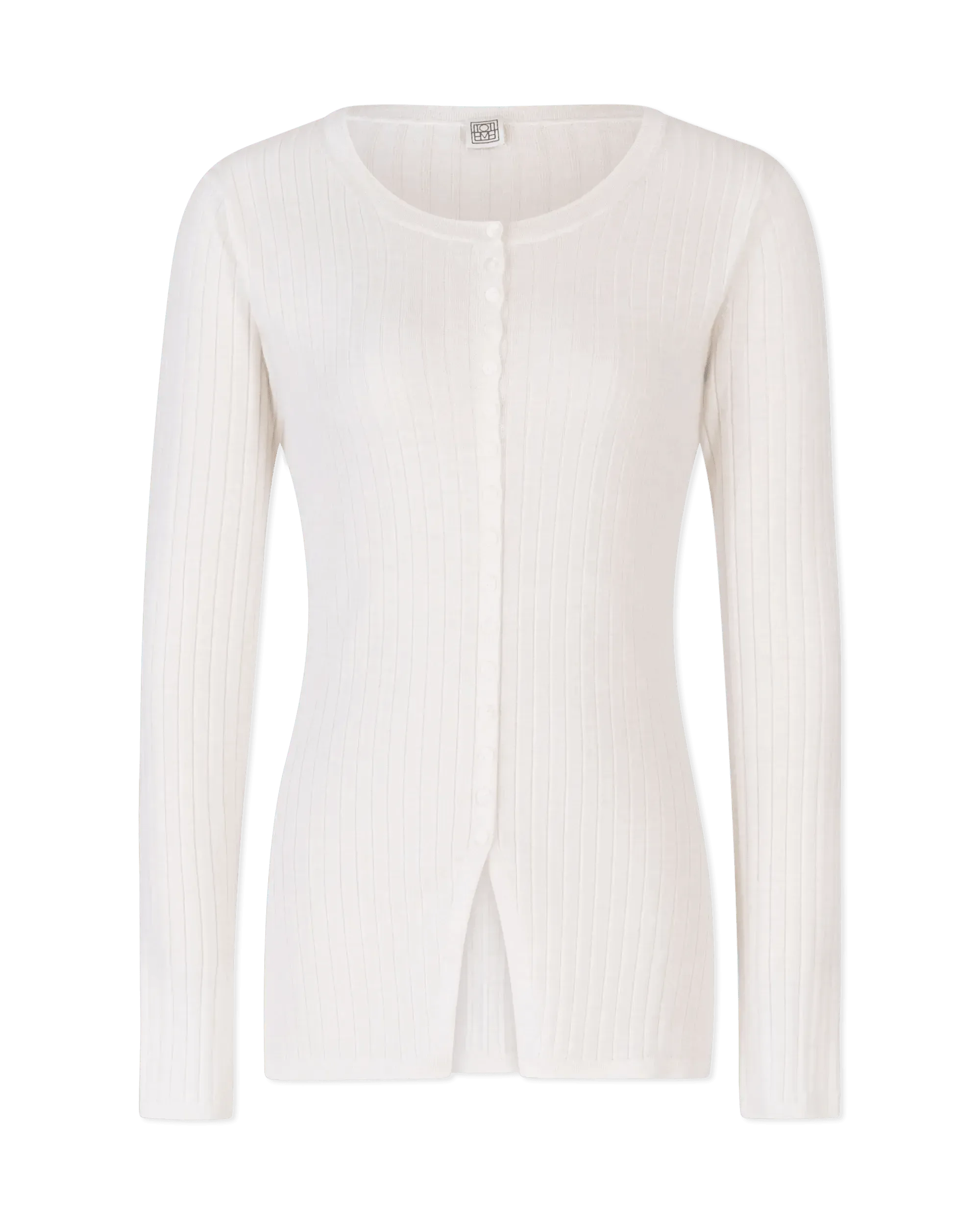 Mercerized Merino Wool Cardigan - DIHSAN