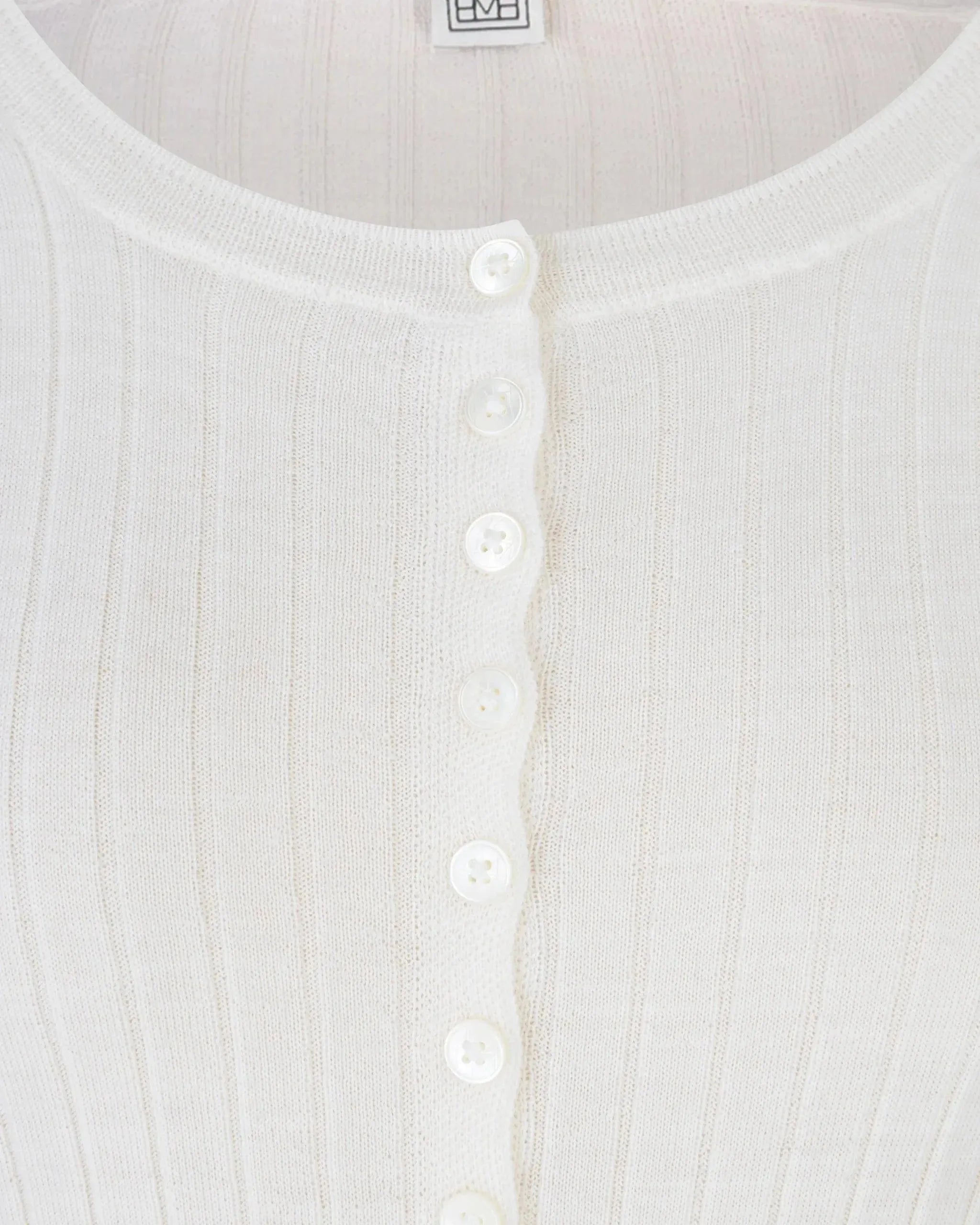 Mercerized Merino Wool Cardigan - DIHSAN