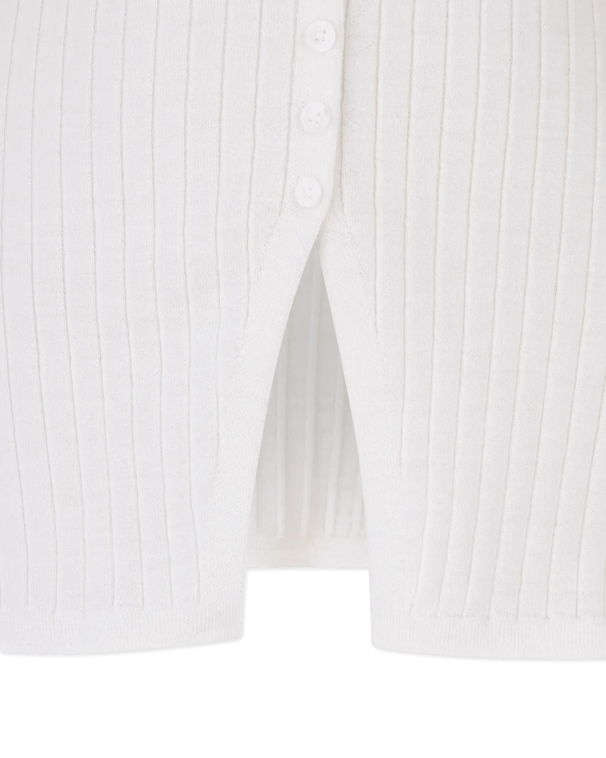 Mercerized Merino Wool Cardigan - DIHSAN