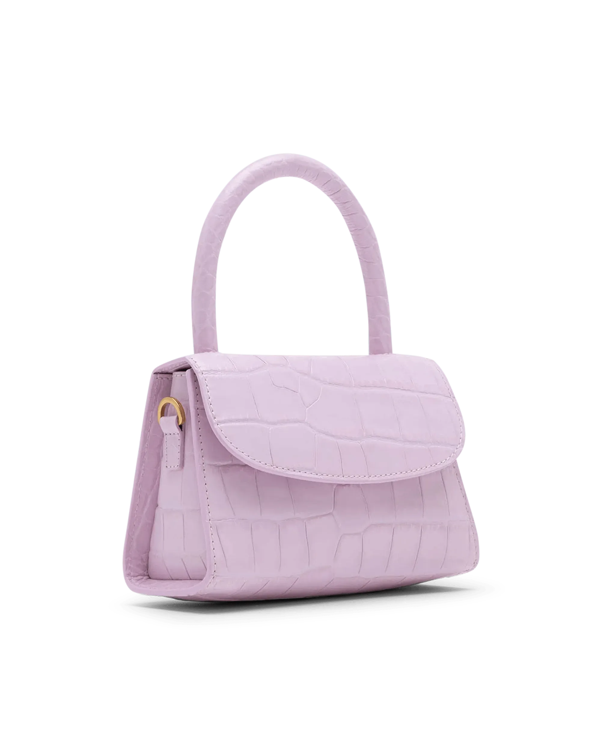 Mini Croc-Effect Crossbody Bag - DIHSAN