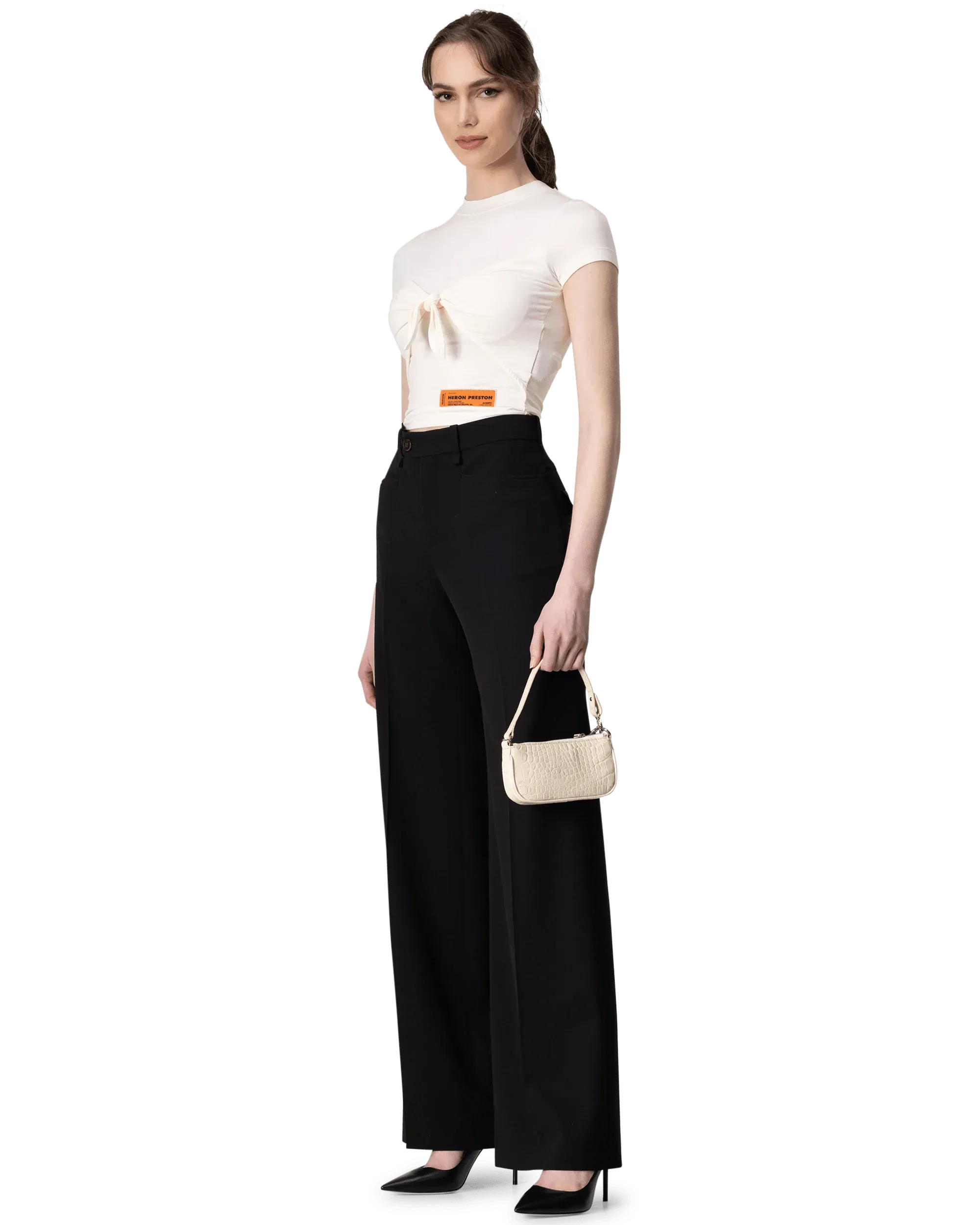Mini Rachel Croc-Effect Shoulder Bag - DIHSAN
