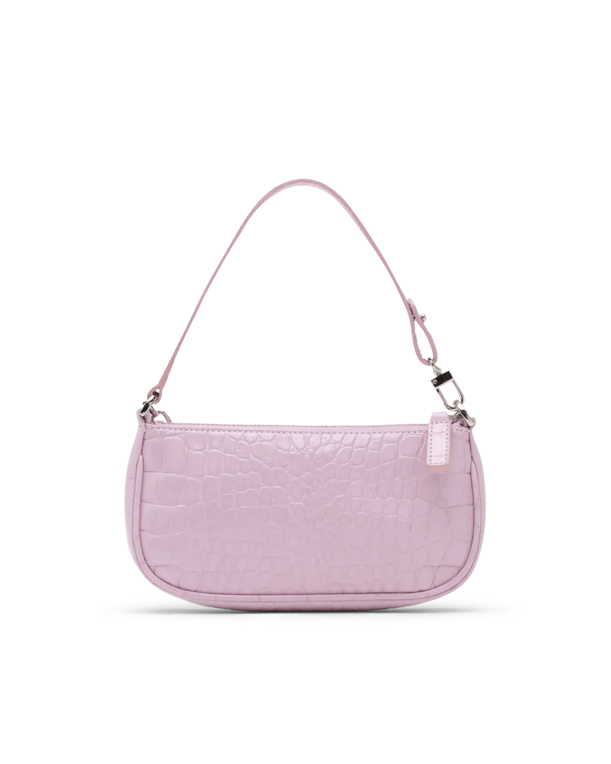 Mini Rachel Croc-Effect Shoulder Bag - DIHSAN