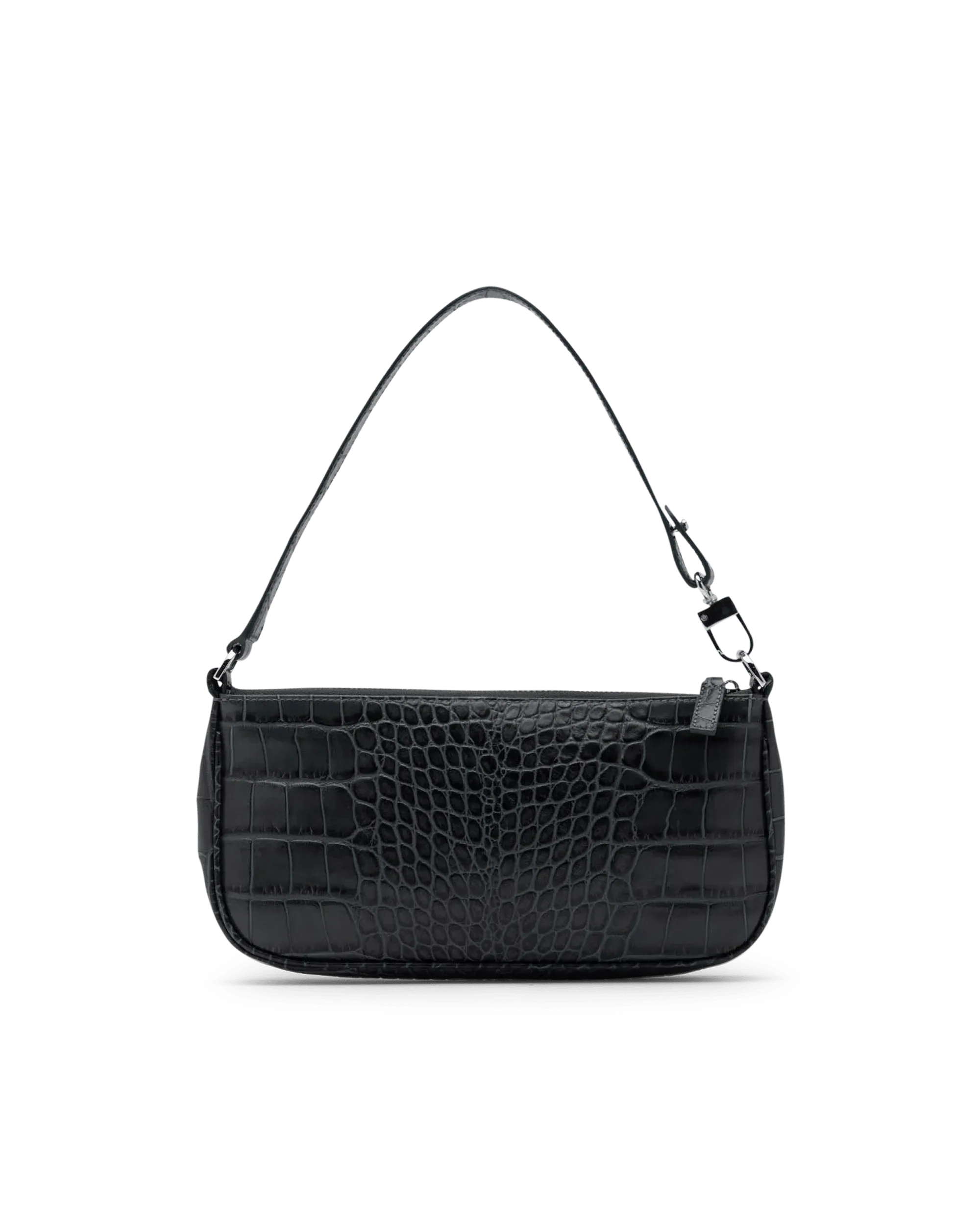 Rachel Croc-Effect Shoulder Bag - DIHSAN