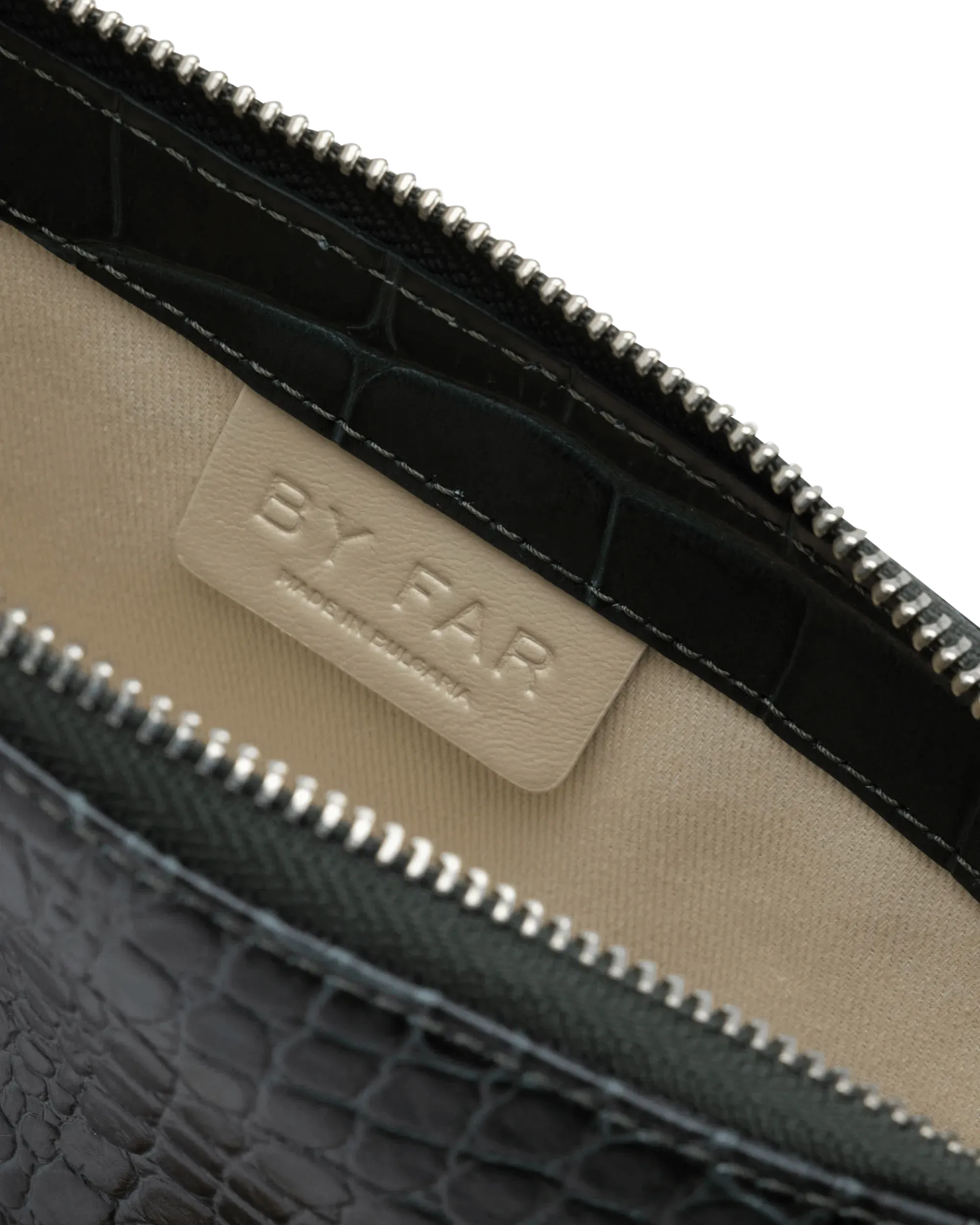 Rachel Croc-Effect Shoulder Bag - DIHSAN