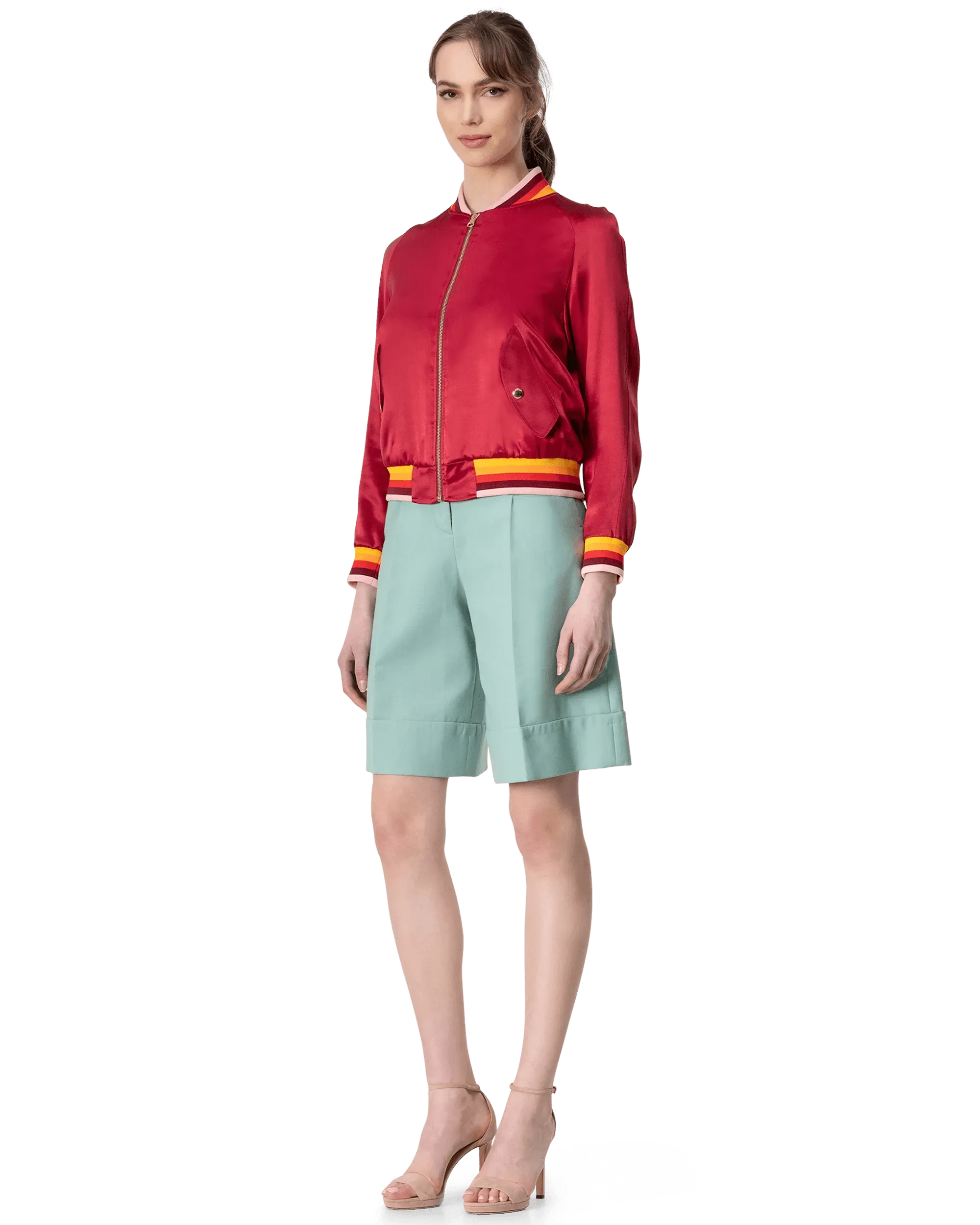 Embroidered Bomber Jacket - DIHSAN