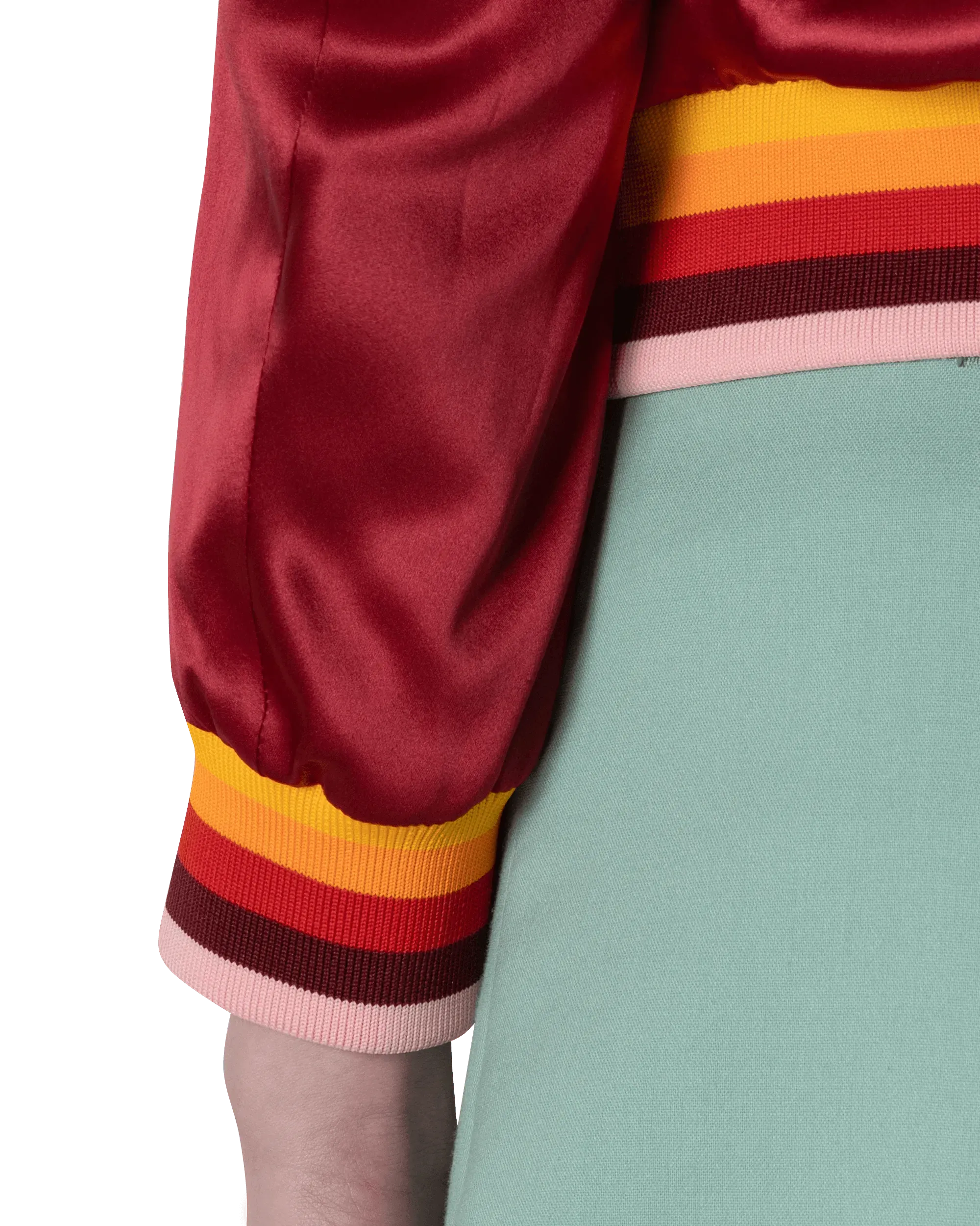 Embroidered Bomber Jacket - DIHSAN
