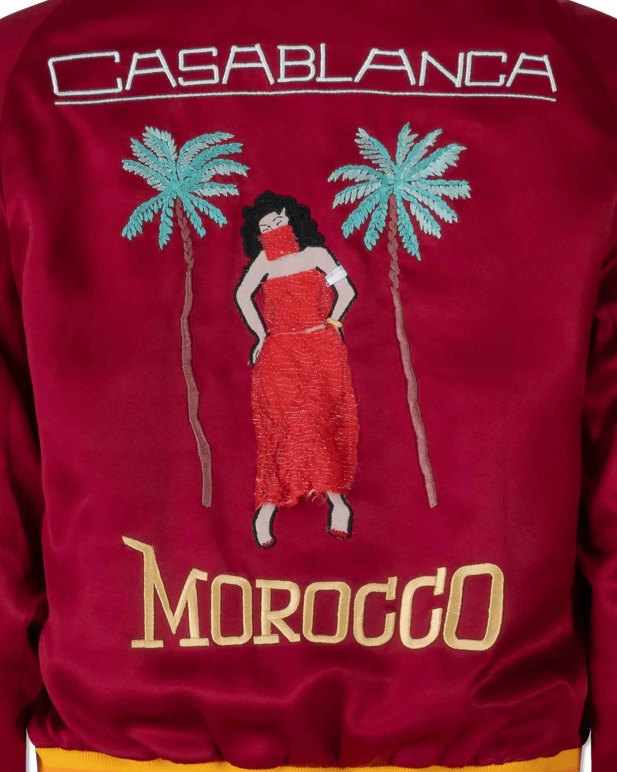 Embroidered Bomber Jacket - DIHSAN