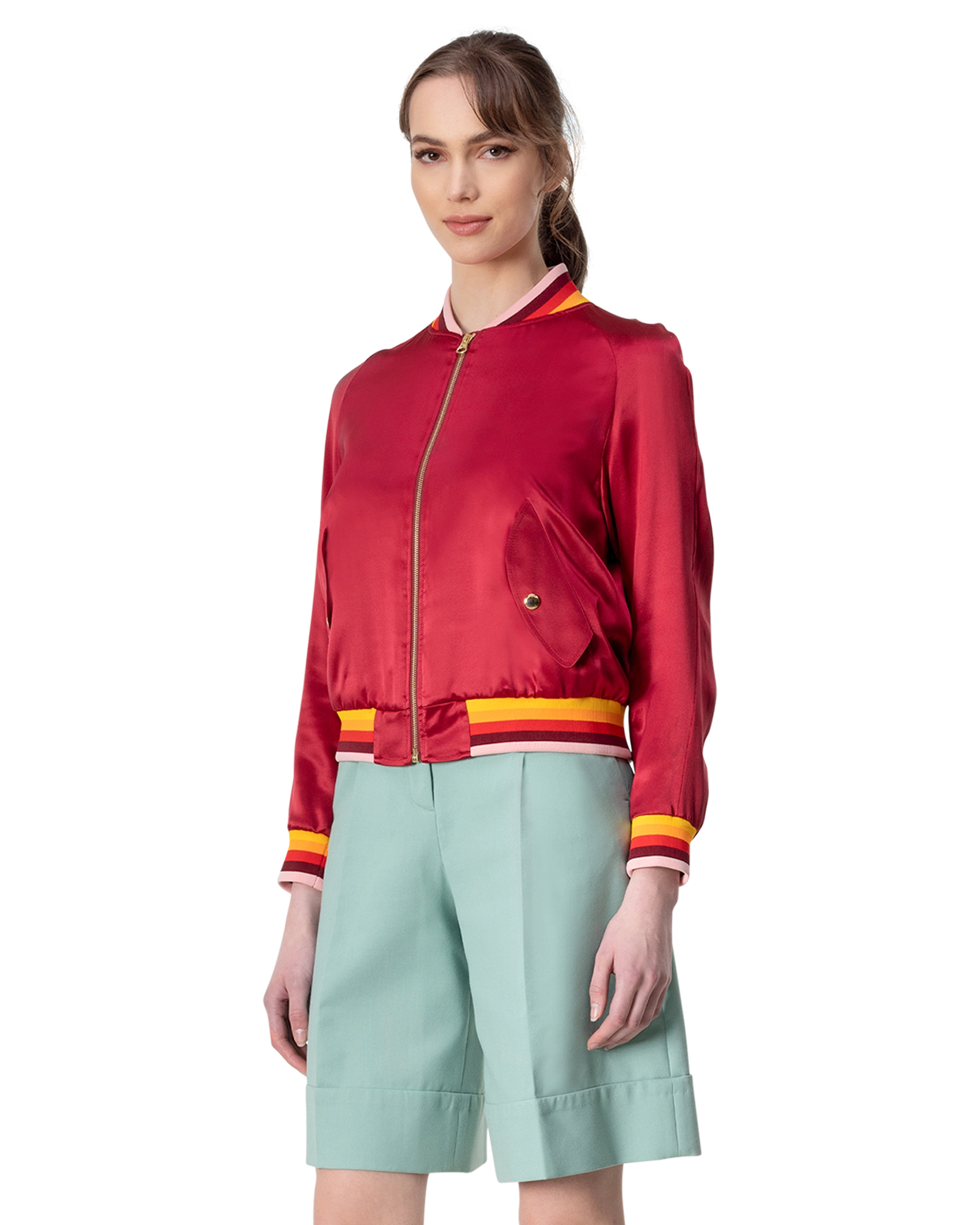 Embroidered Bomber Jacket