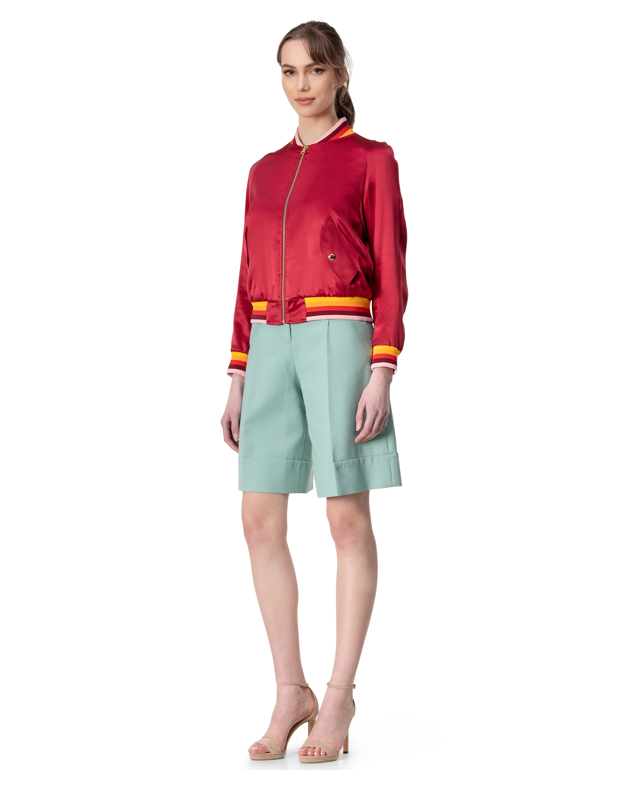 Embroidered Bomber Jacket