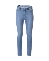 Five-Pocket Mid-Rise Skinny Jeans - DIHSAN