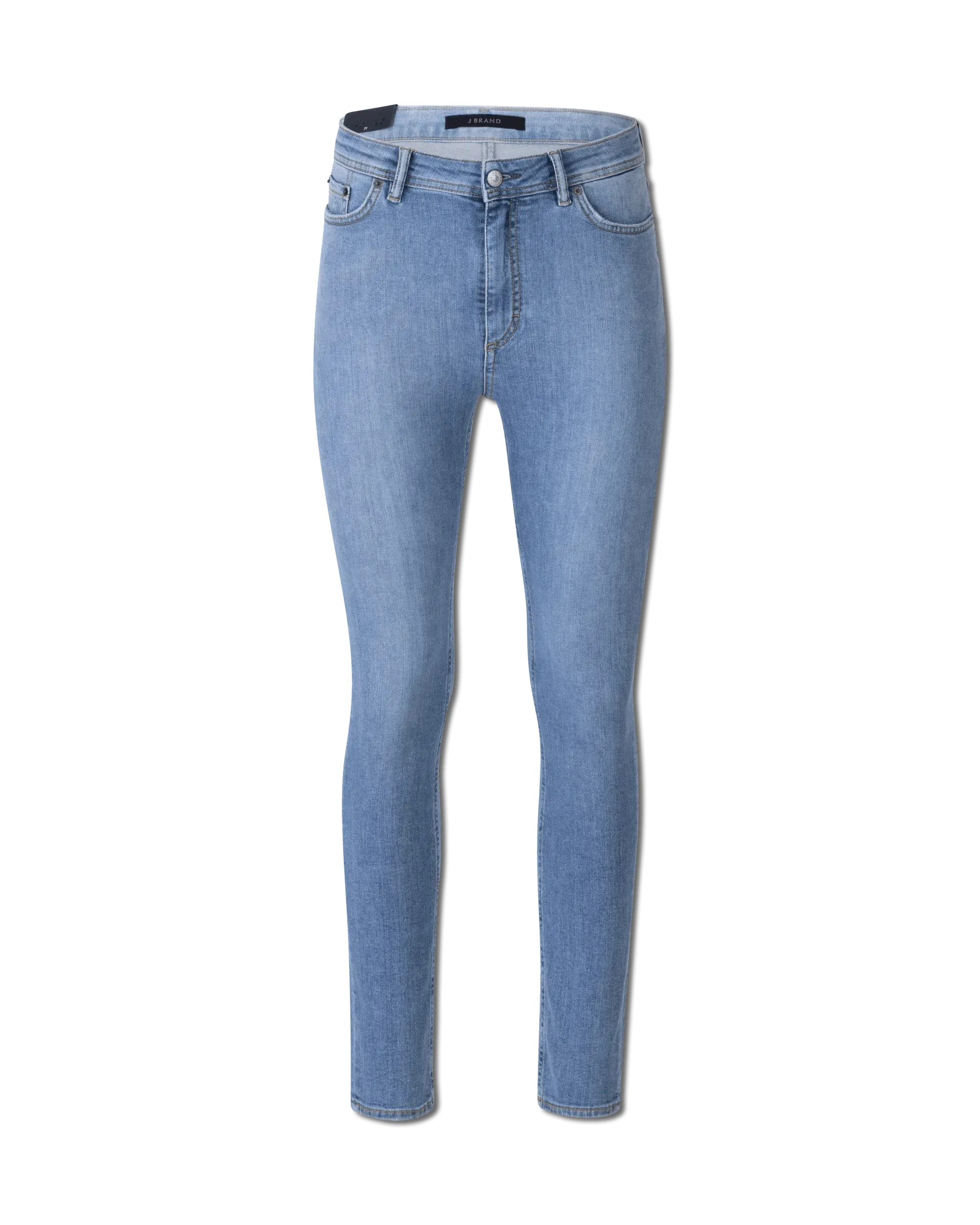 Five-Pocket Mid-Rise Skinny Jeans - DIHSAN