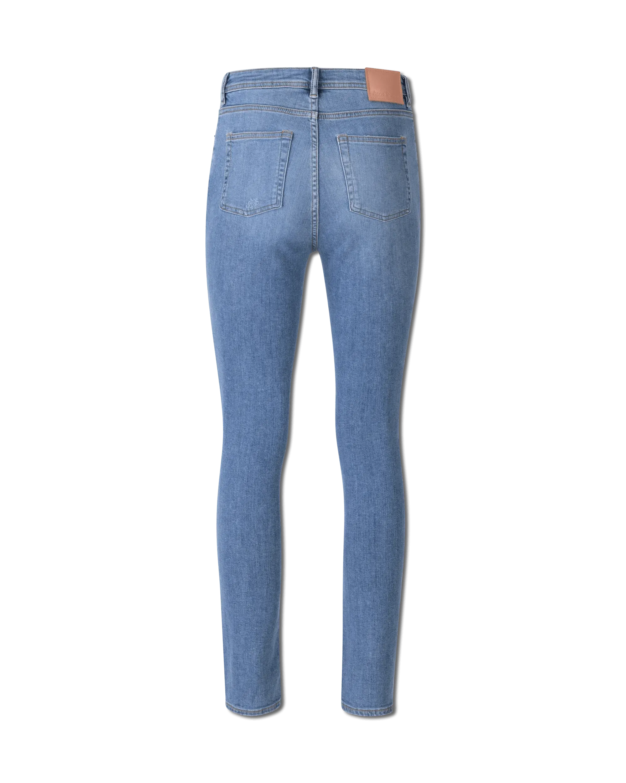 Five-Pocket Mid-Rise Skinny Jeans - DIHSAN