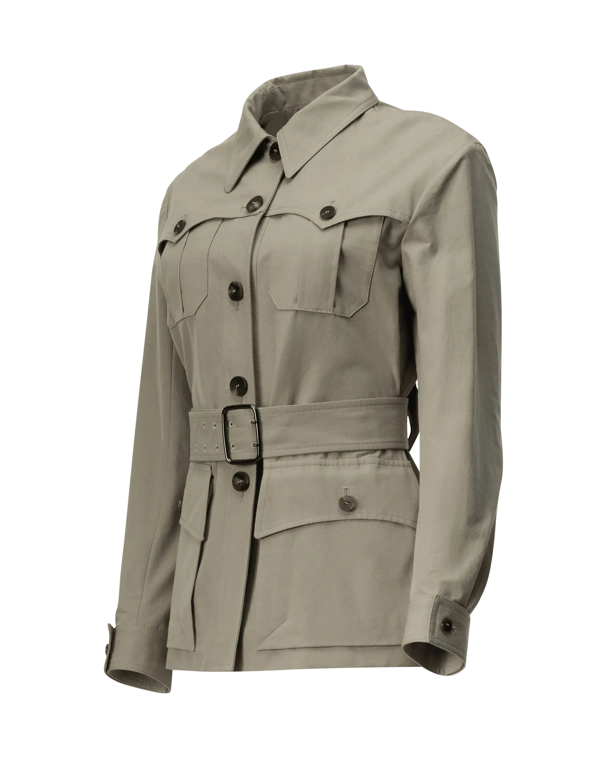 Cotton Canvas Jacket - DIHSAN