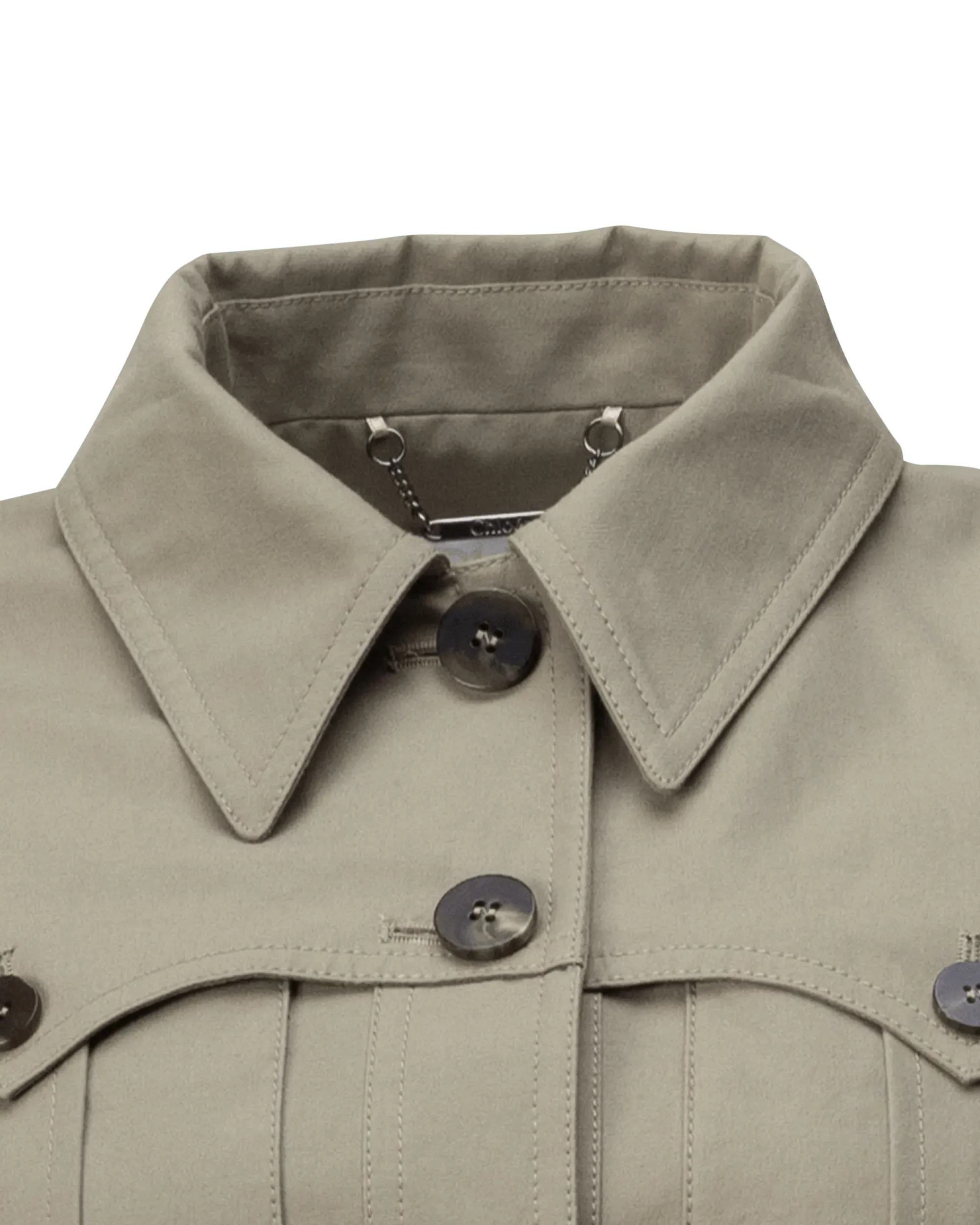 Cotton Canvas Jacket - DIHSAN