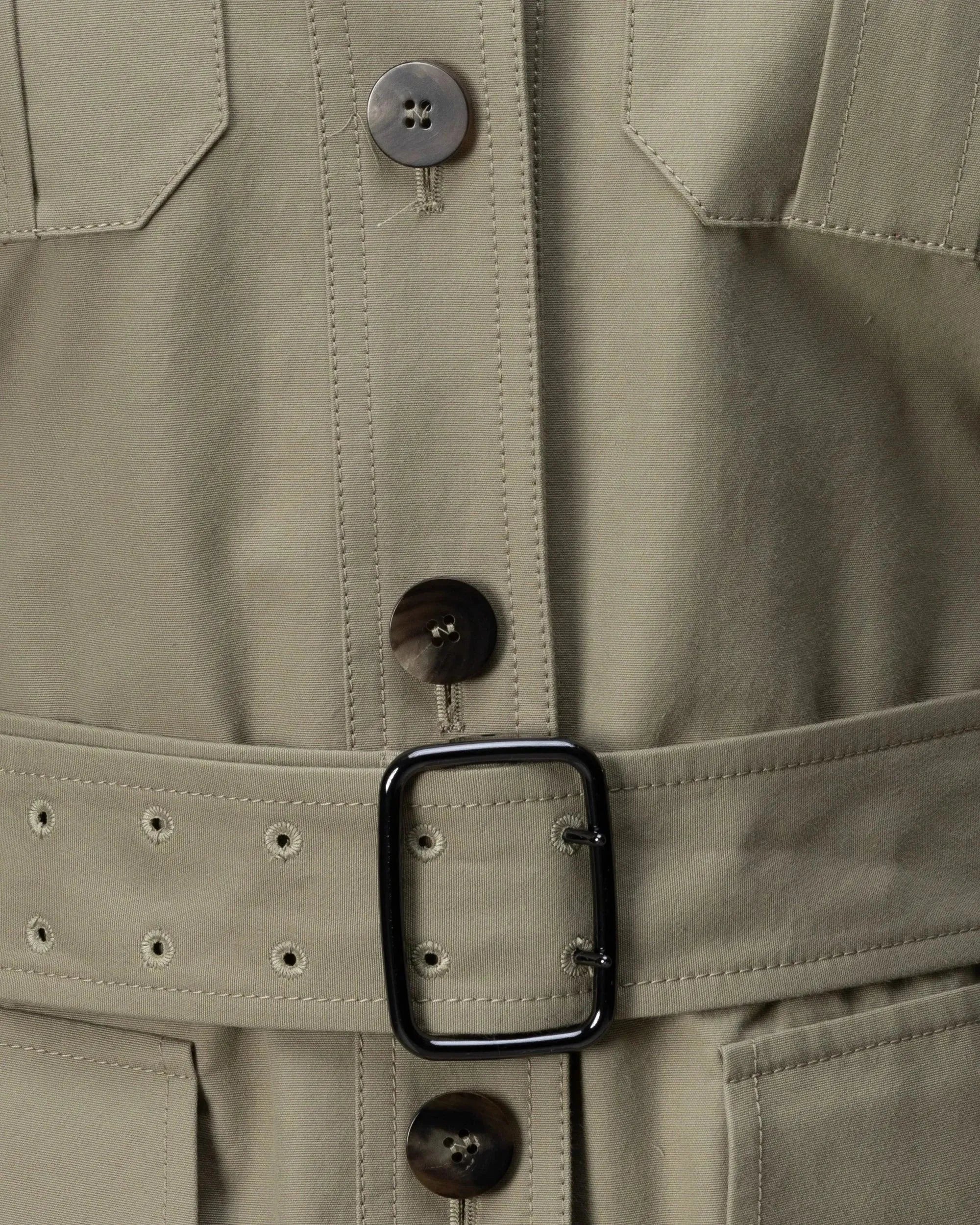 Cotton Canvas Jacket - DIHSAN