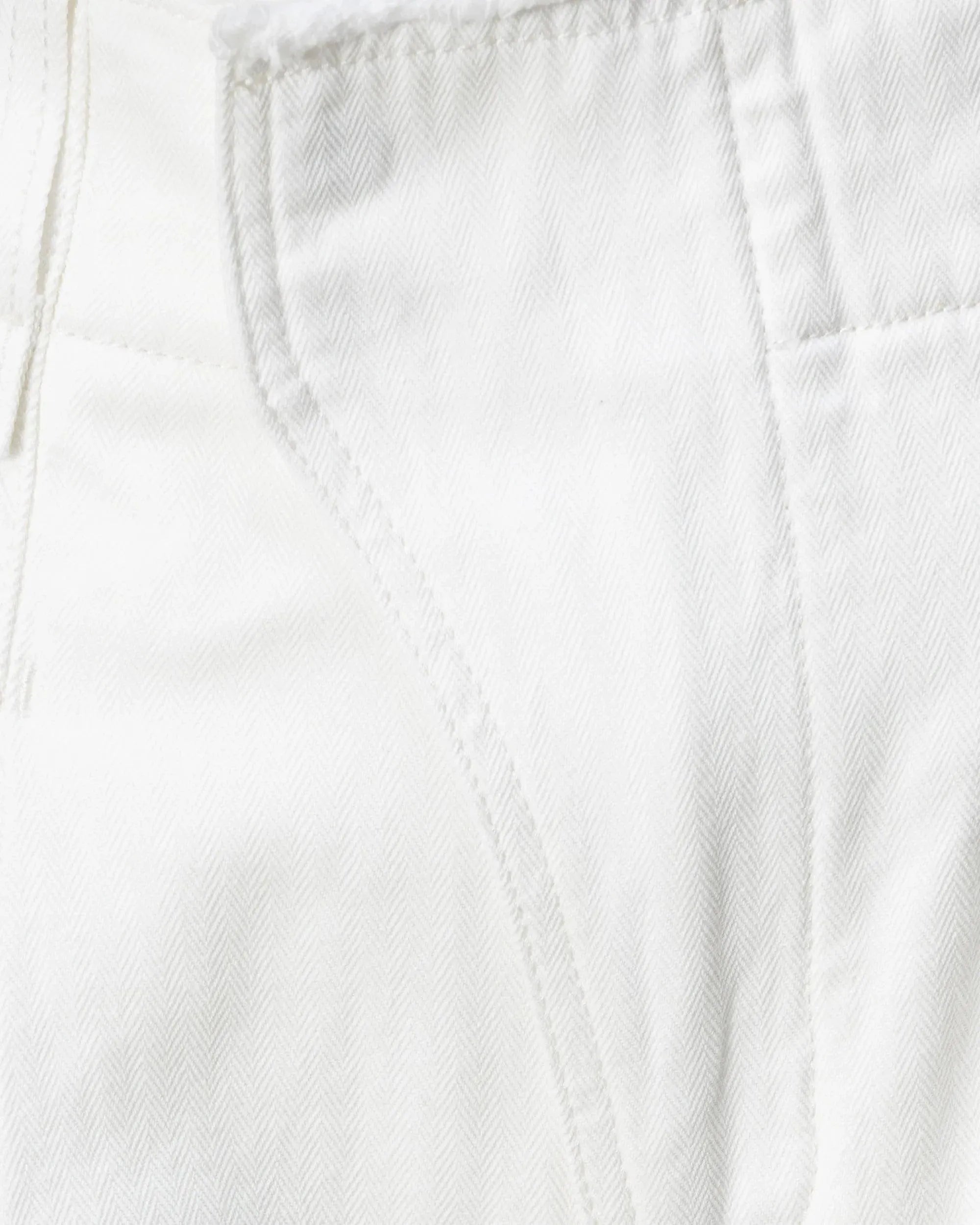 High Waisted Chevron Shorts - DIHSAN