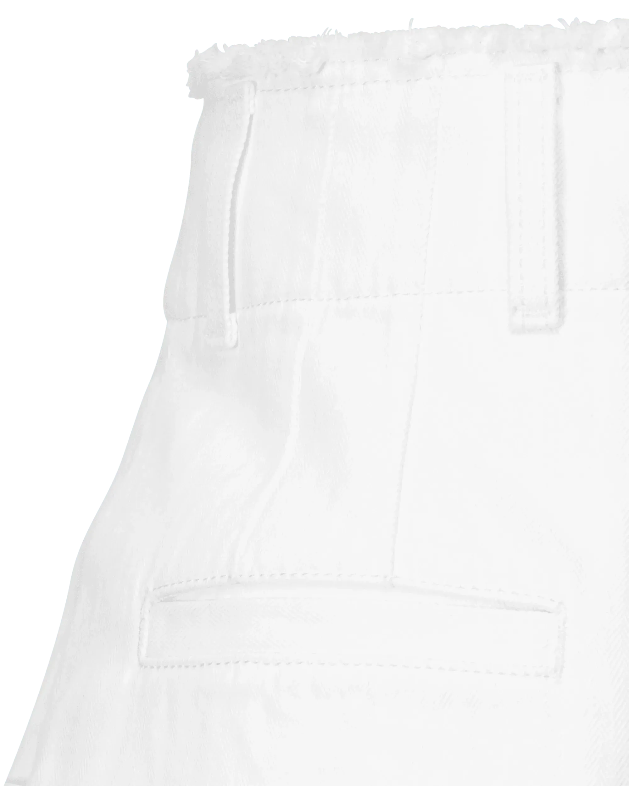 High Waisted Chevron Shorts - DIHSAN