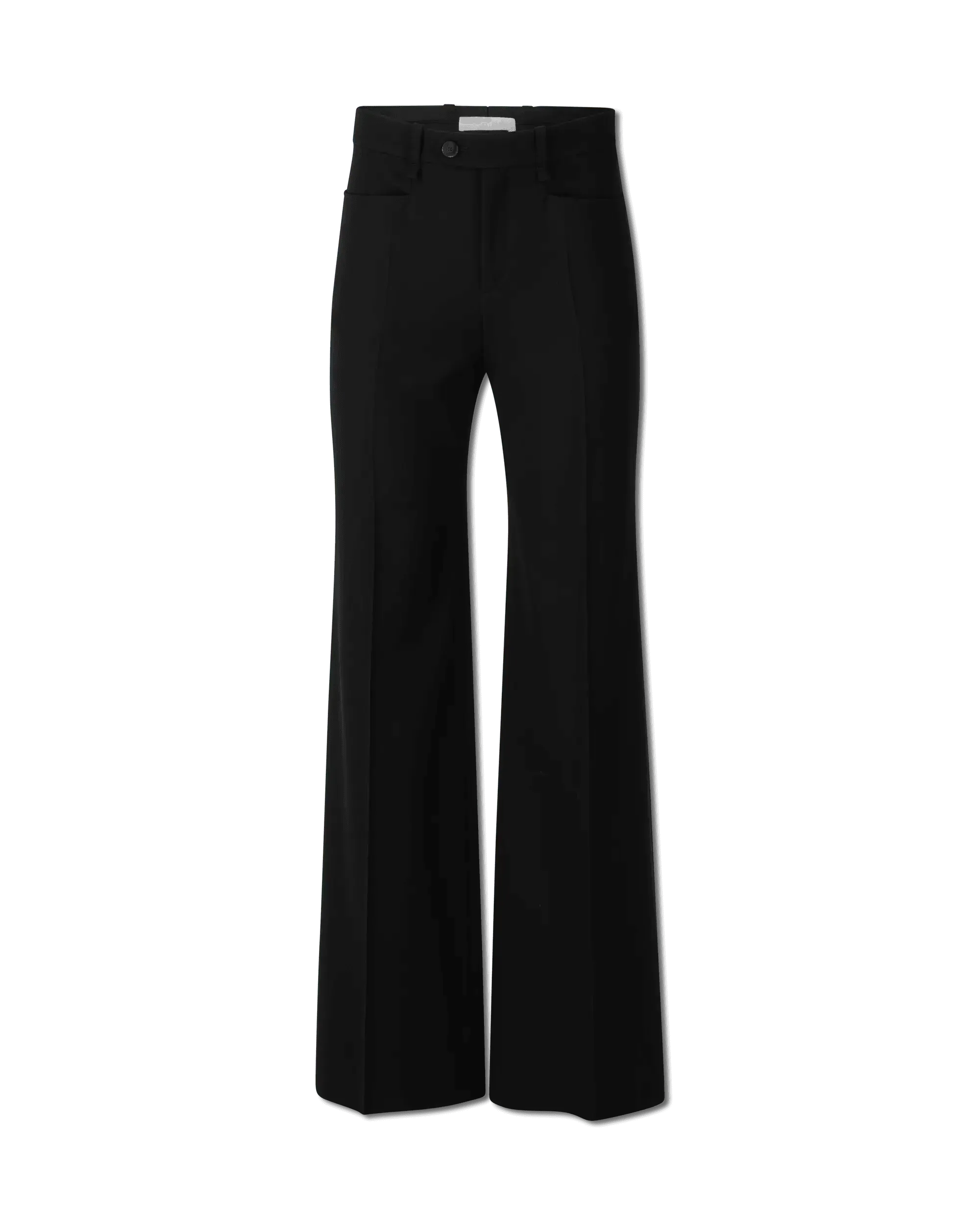 High Waisted Wide Leg Trousers - DIHSAN