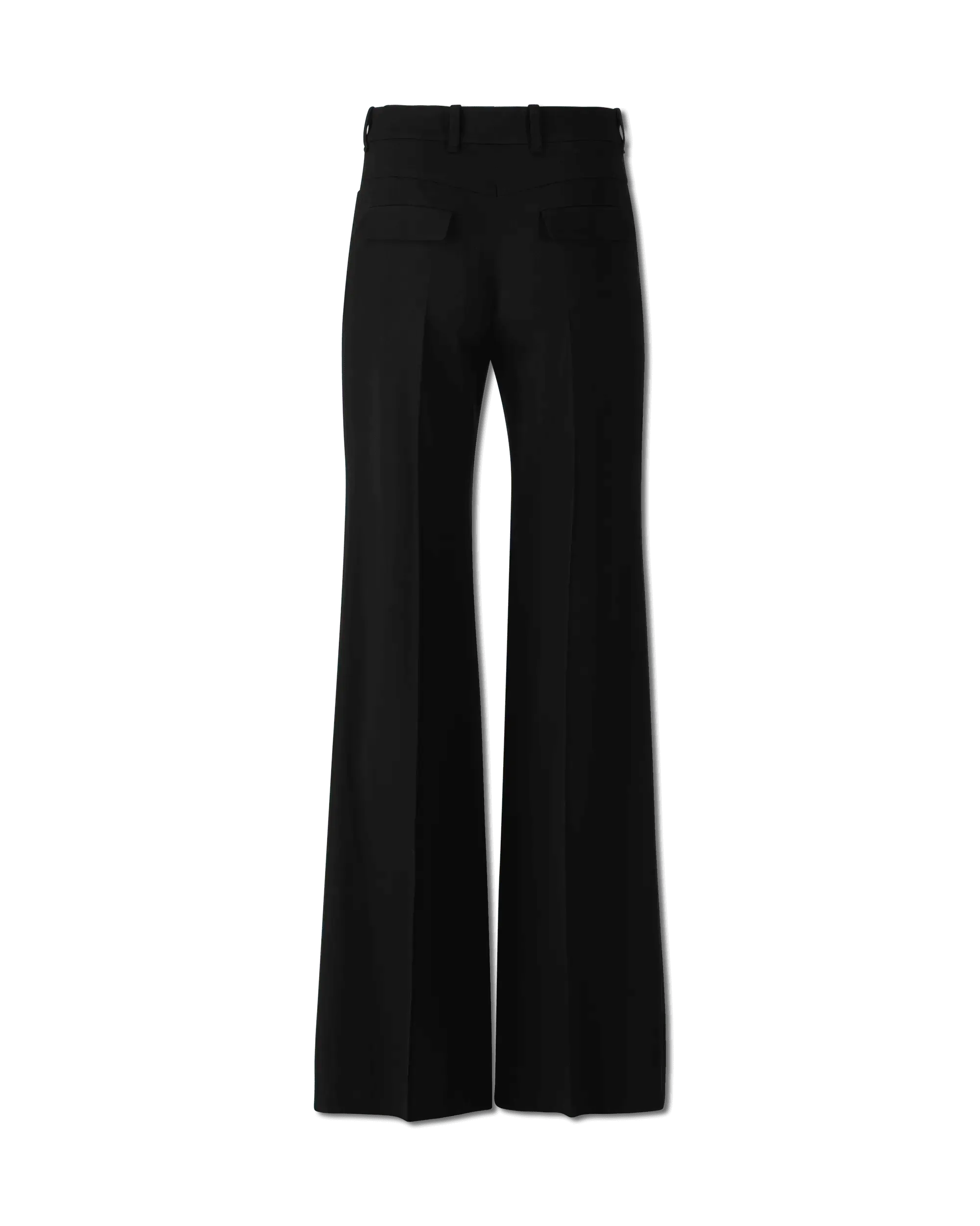 High Waisted Wide Leg Trousers - DIHSAN