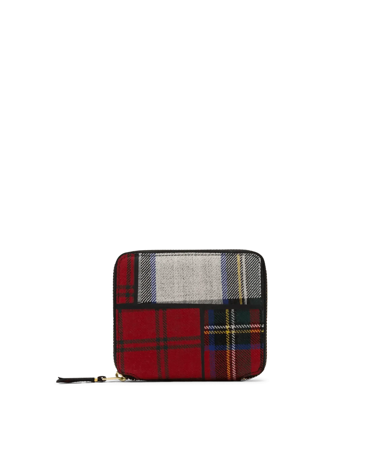 小物 COMME des GARCONS TARTANPATCHWORK WALLET Comme Des Garçons Tartan Patchwork Zip Wallet | DIHSAN