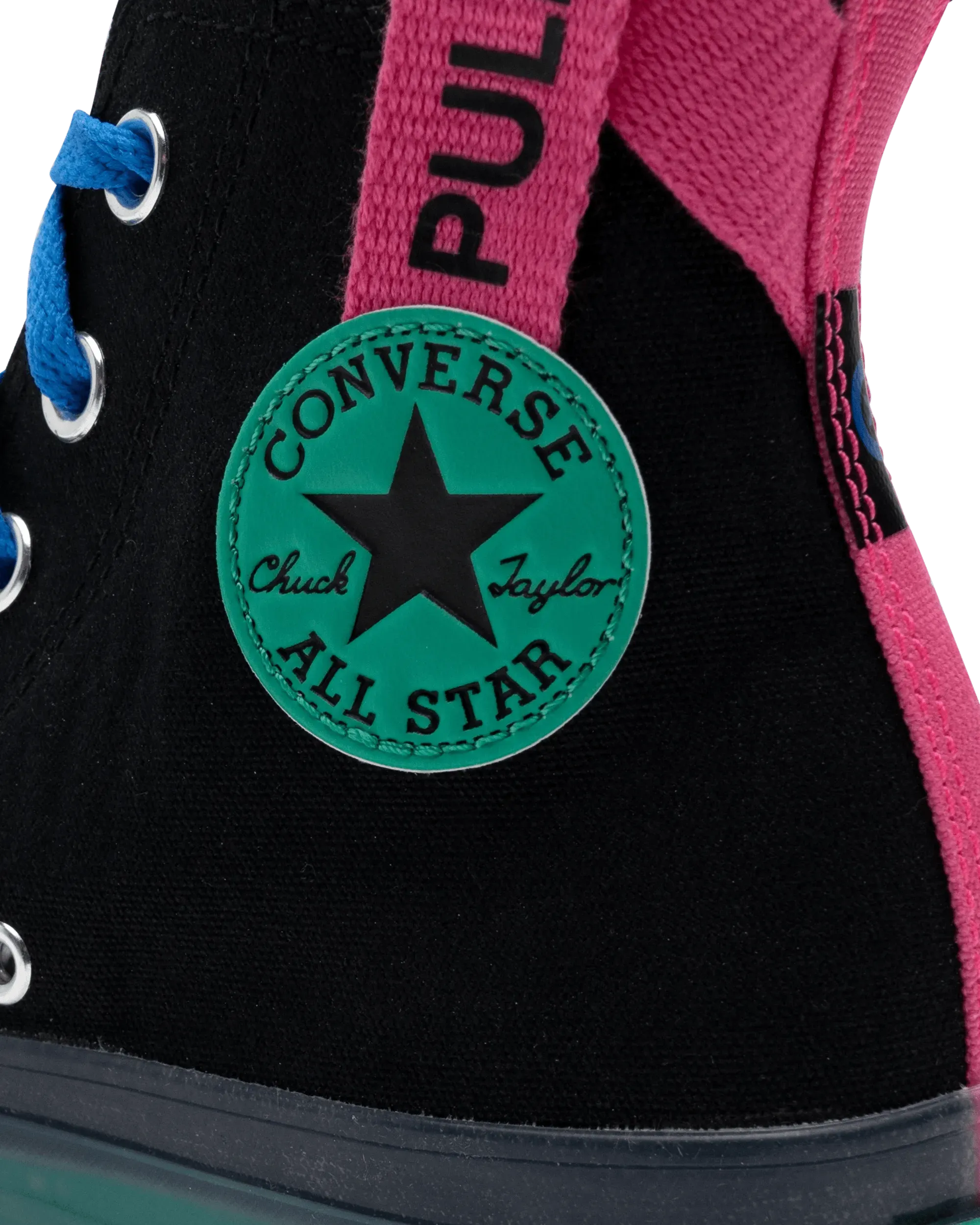Multicolor Canvas Chuck Taylor All Star Hi Sneakers by Converse | DIHSAN