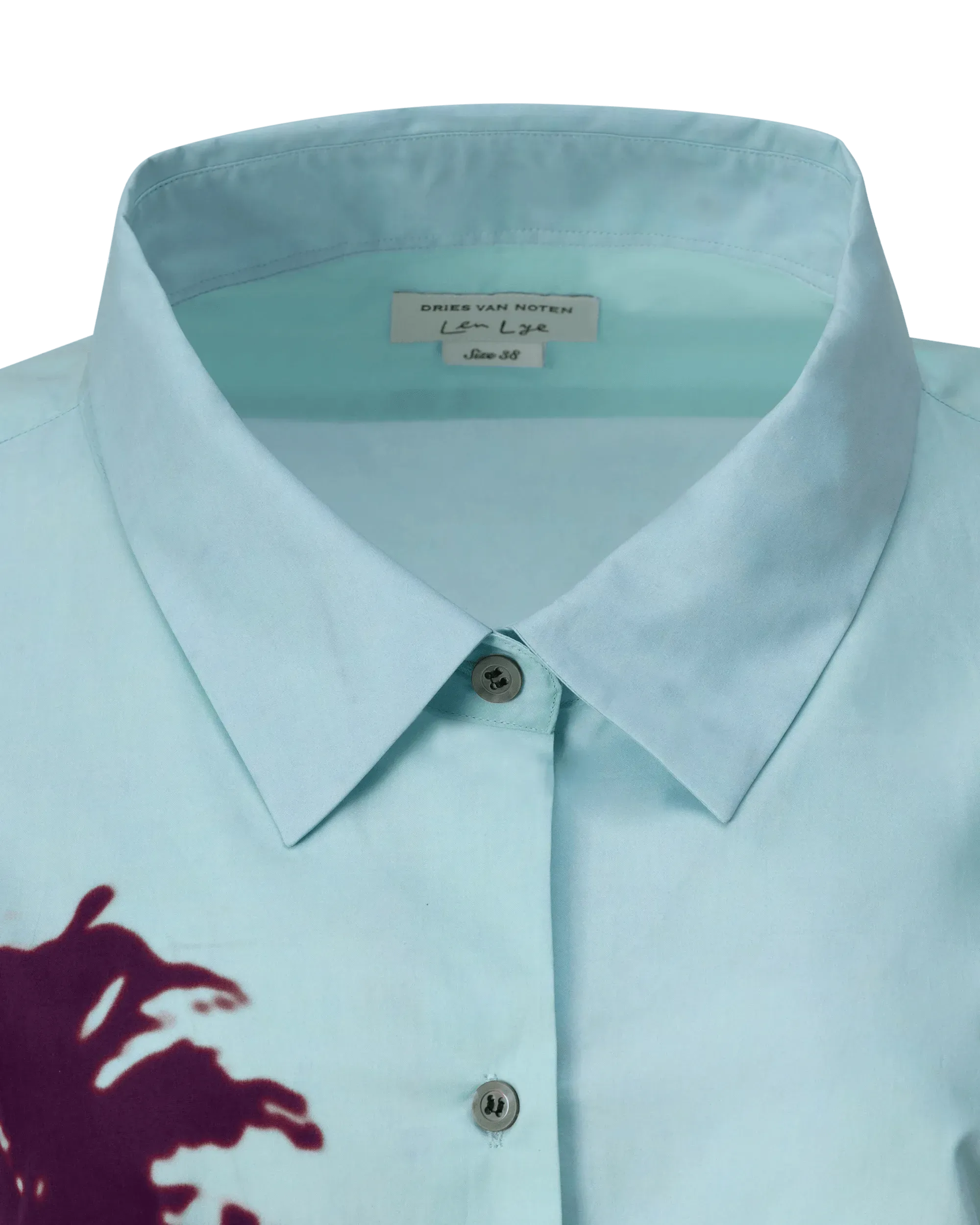 Palm-Printed Cotton Poplin Shirt - DIHSAN
