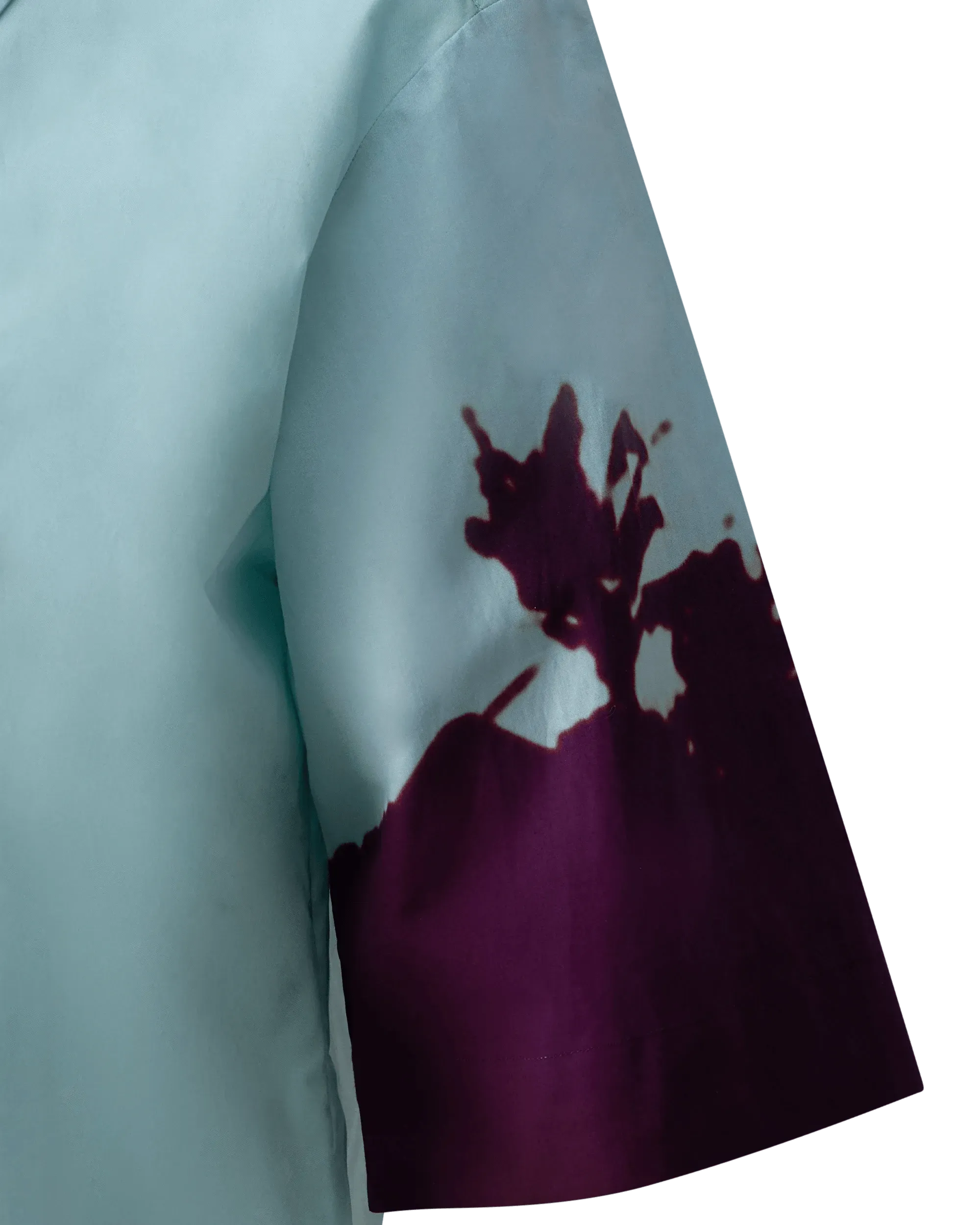 Palm-Printed Cotton Poplin Shirt - DIHSAN