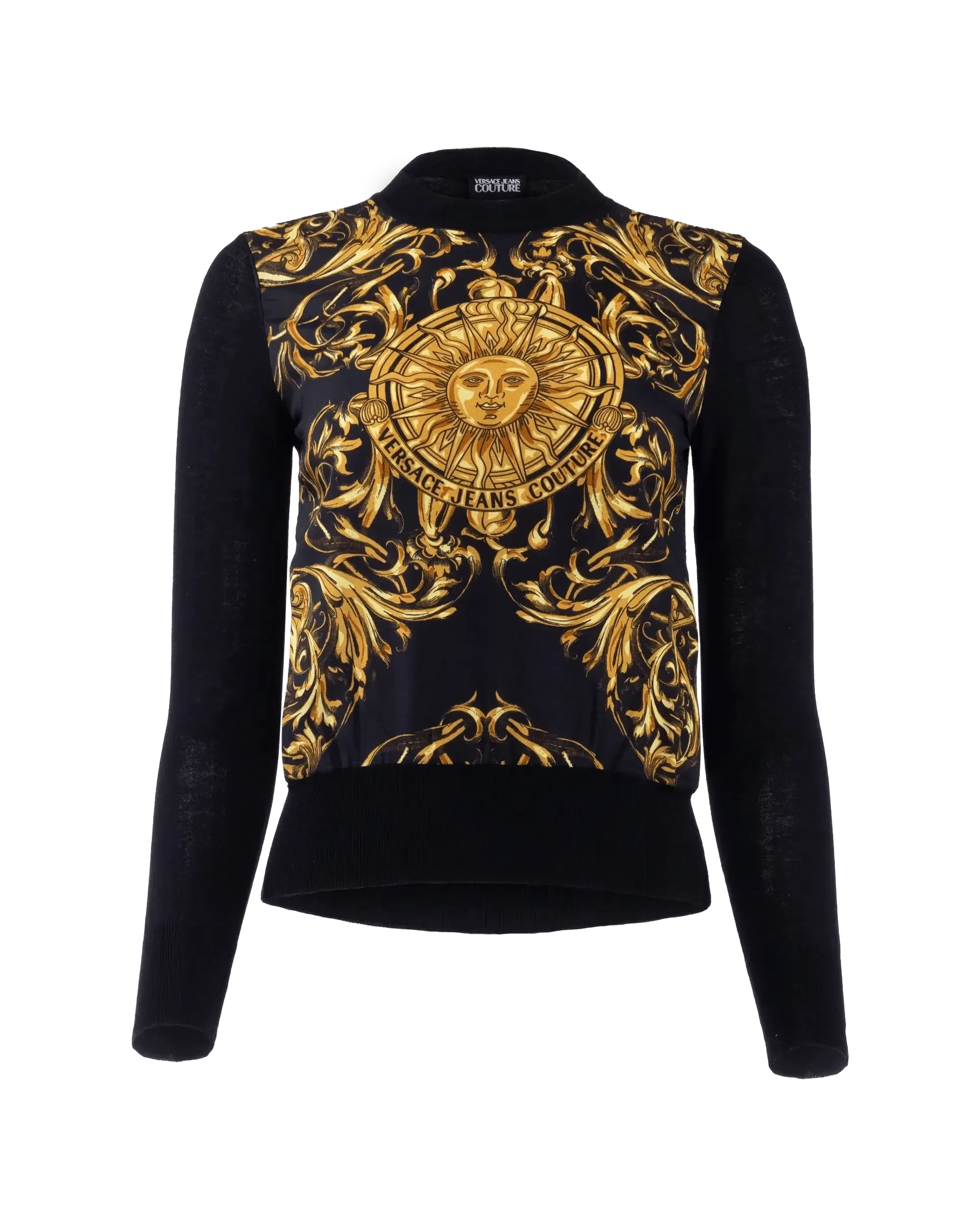 Sun Garland Printed Sweater - DIHSAN