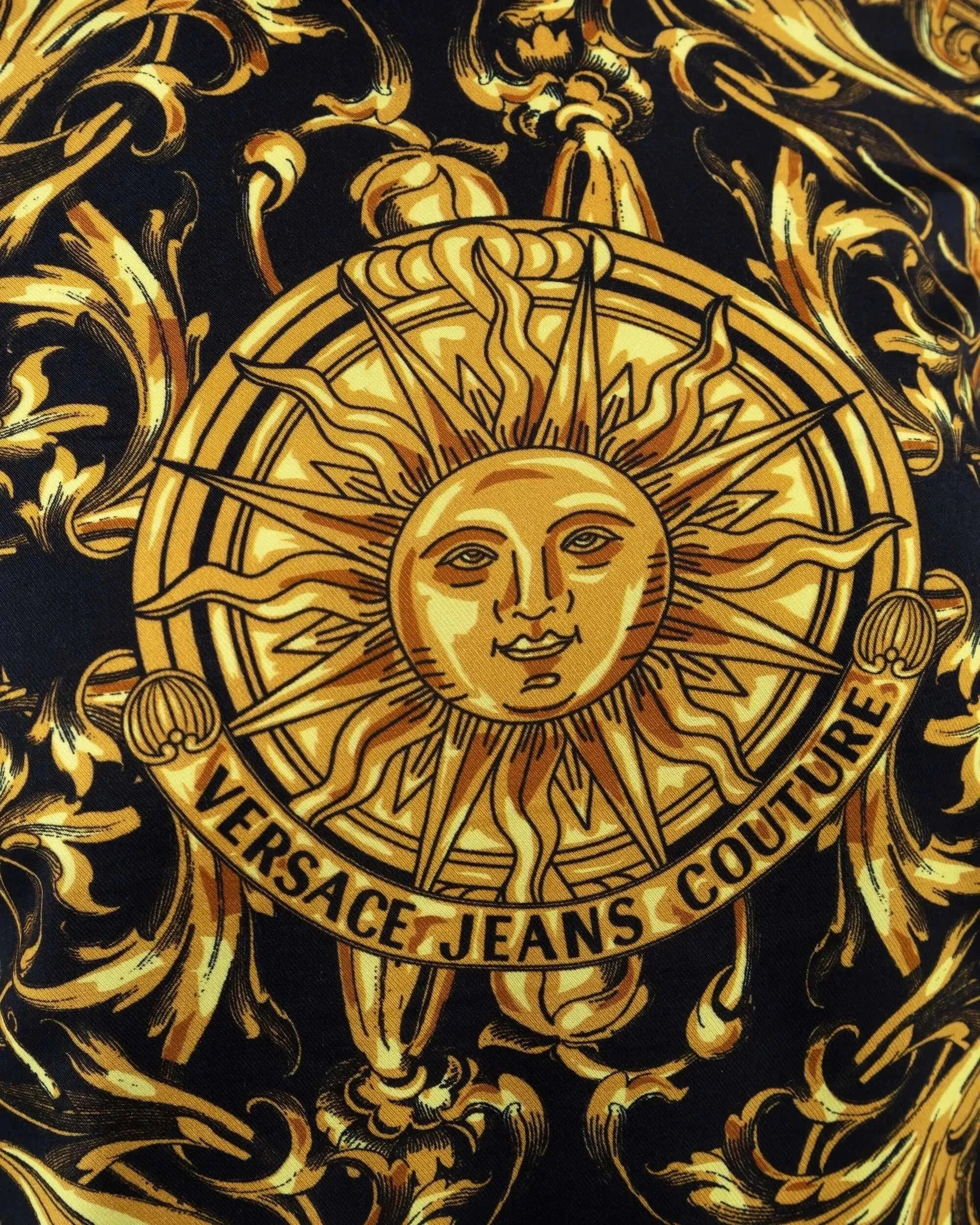 Sun Garland Printed Sweater - DIHSAN