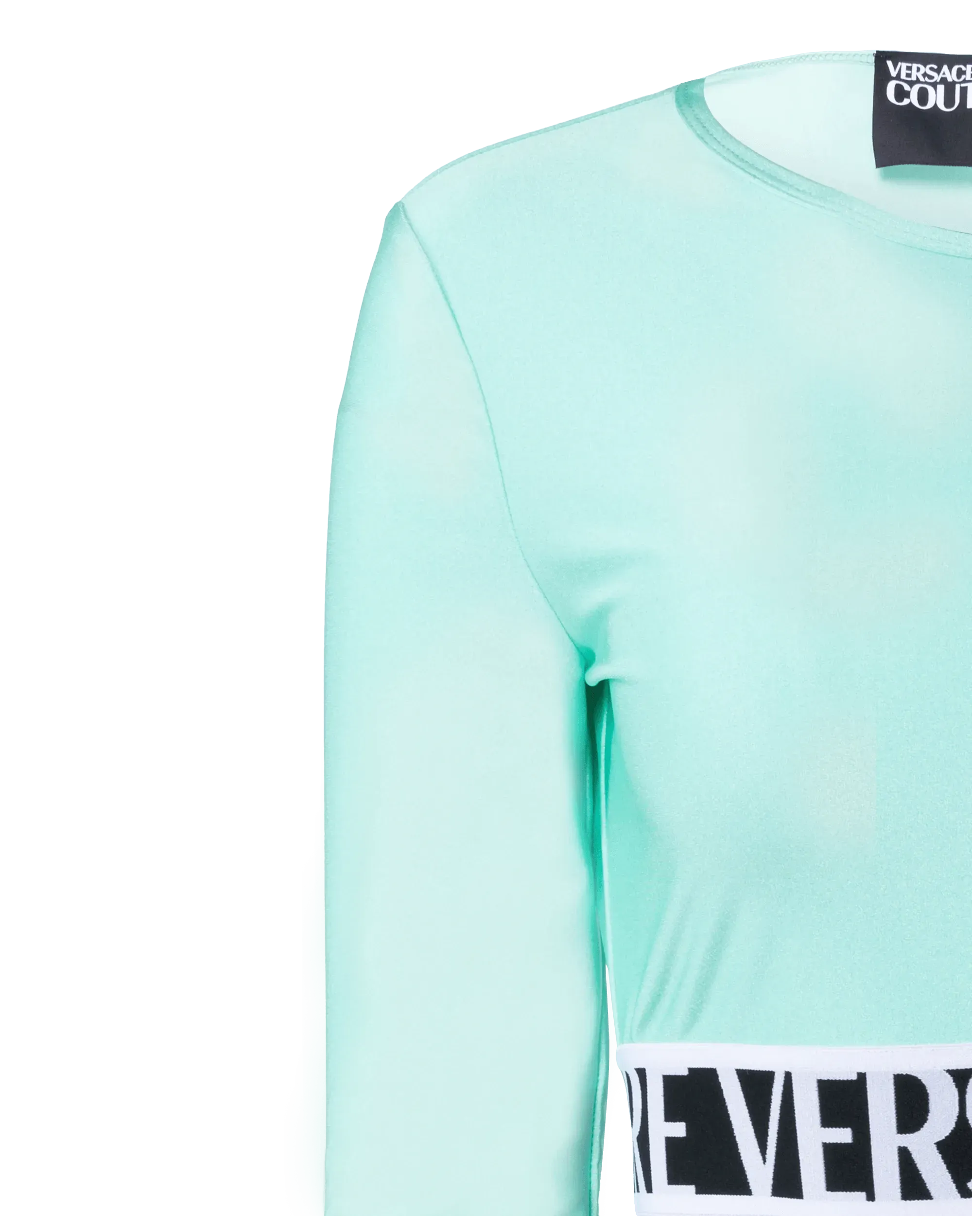 Cropped Long Sleeve T-Shirt - DIHSAN