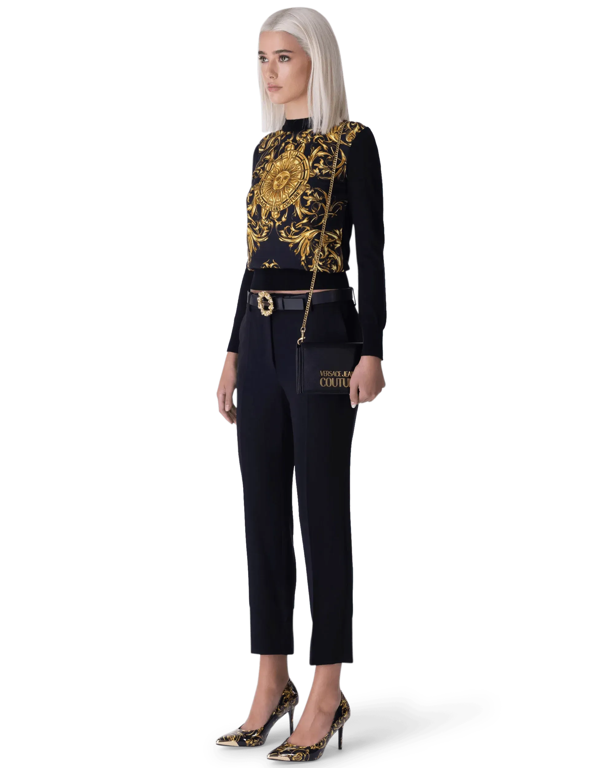 Regalia Baroque Printed Stilettos - DIHSAN