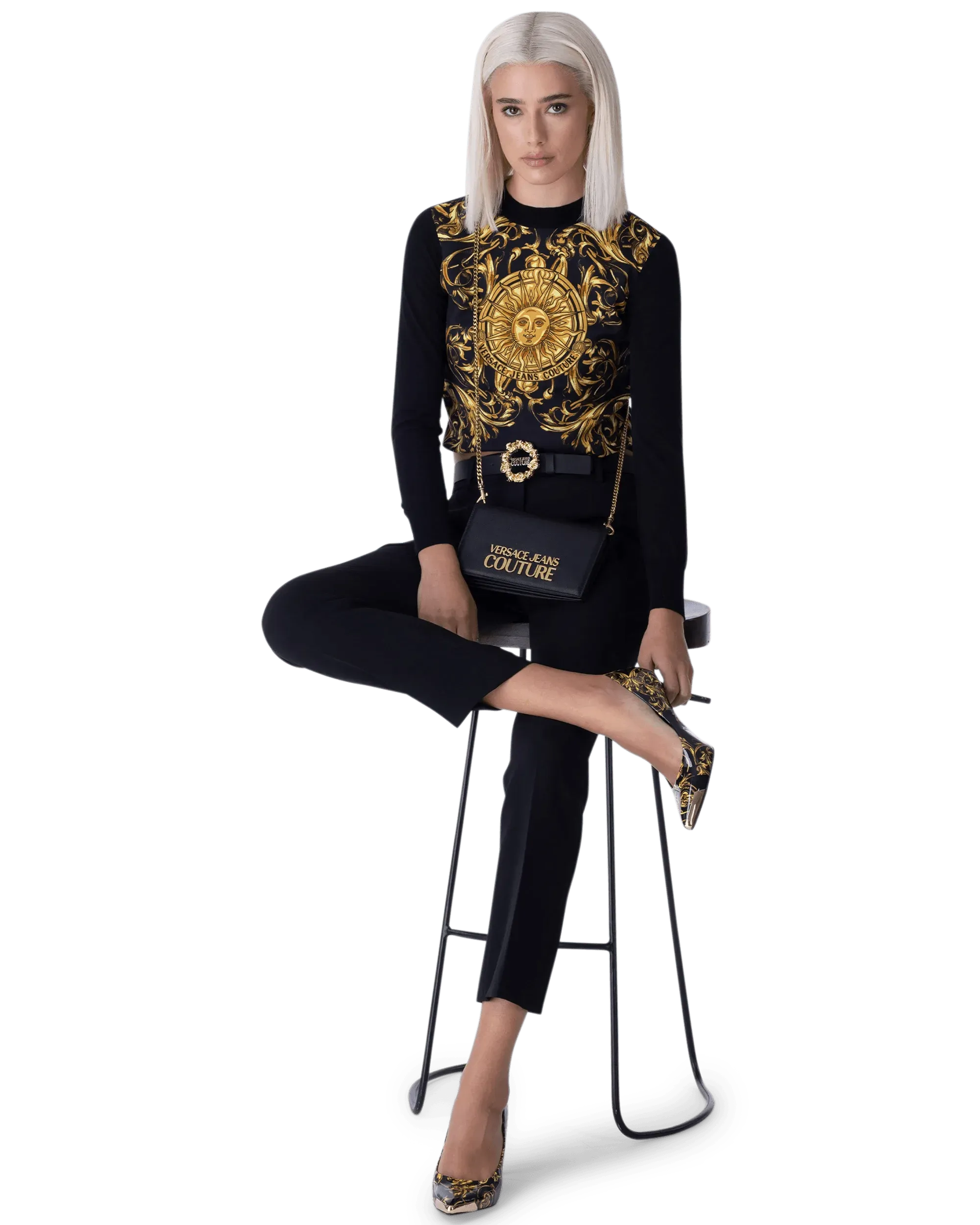 Regalia Baroque Printed Stilettos - DIHSAN