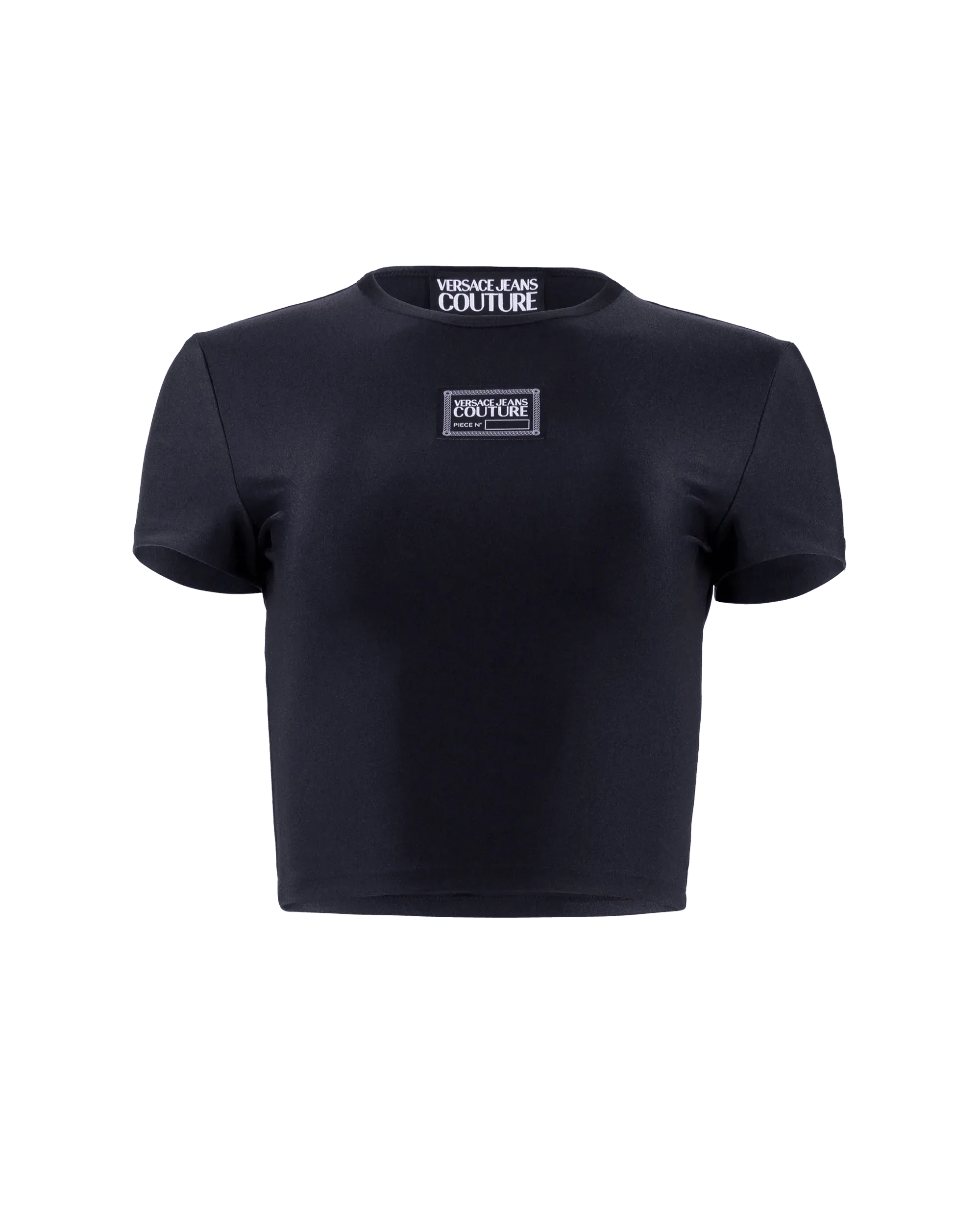 Cropped Logo T-Shirt - DIHSAN