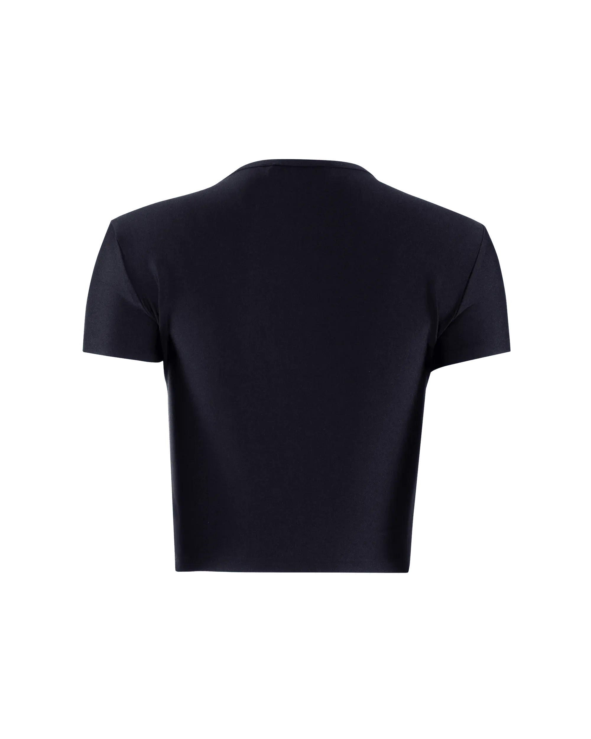Cropped Logo T-Shirt - DIHSAN