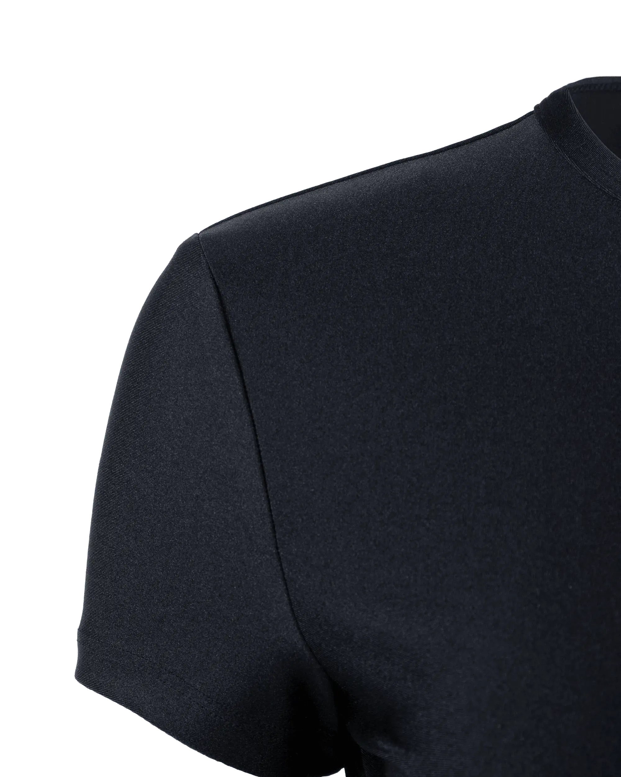 Cropped Logo T-Shirt - DIHSAN