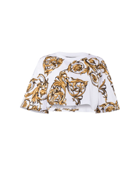 Garland Cropped T-shirt - DIHSAN