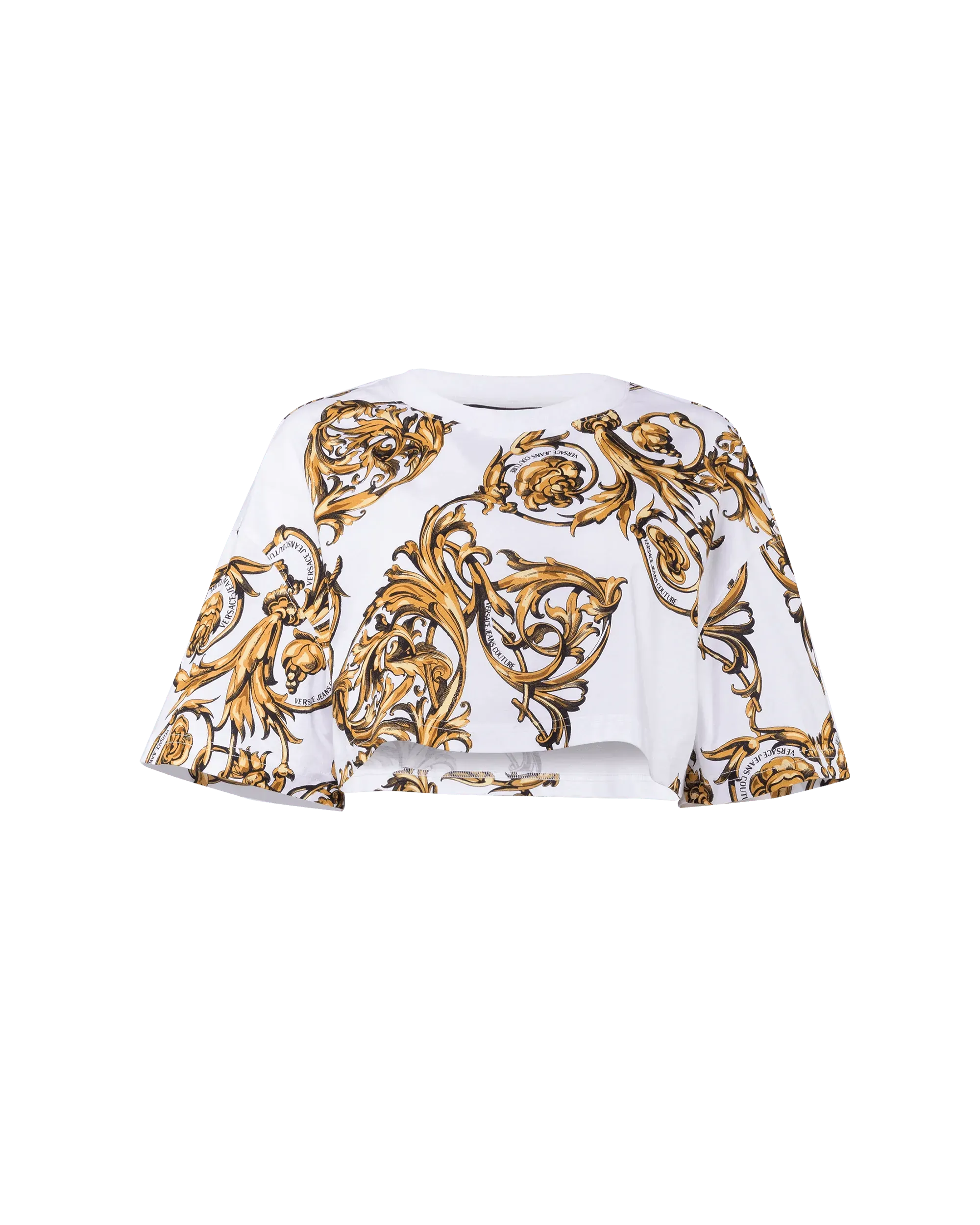 Garland Cropped T-shirt - DIHSAN