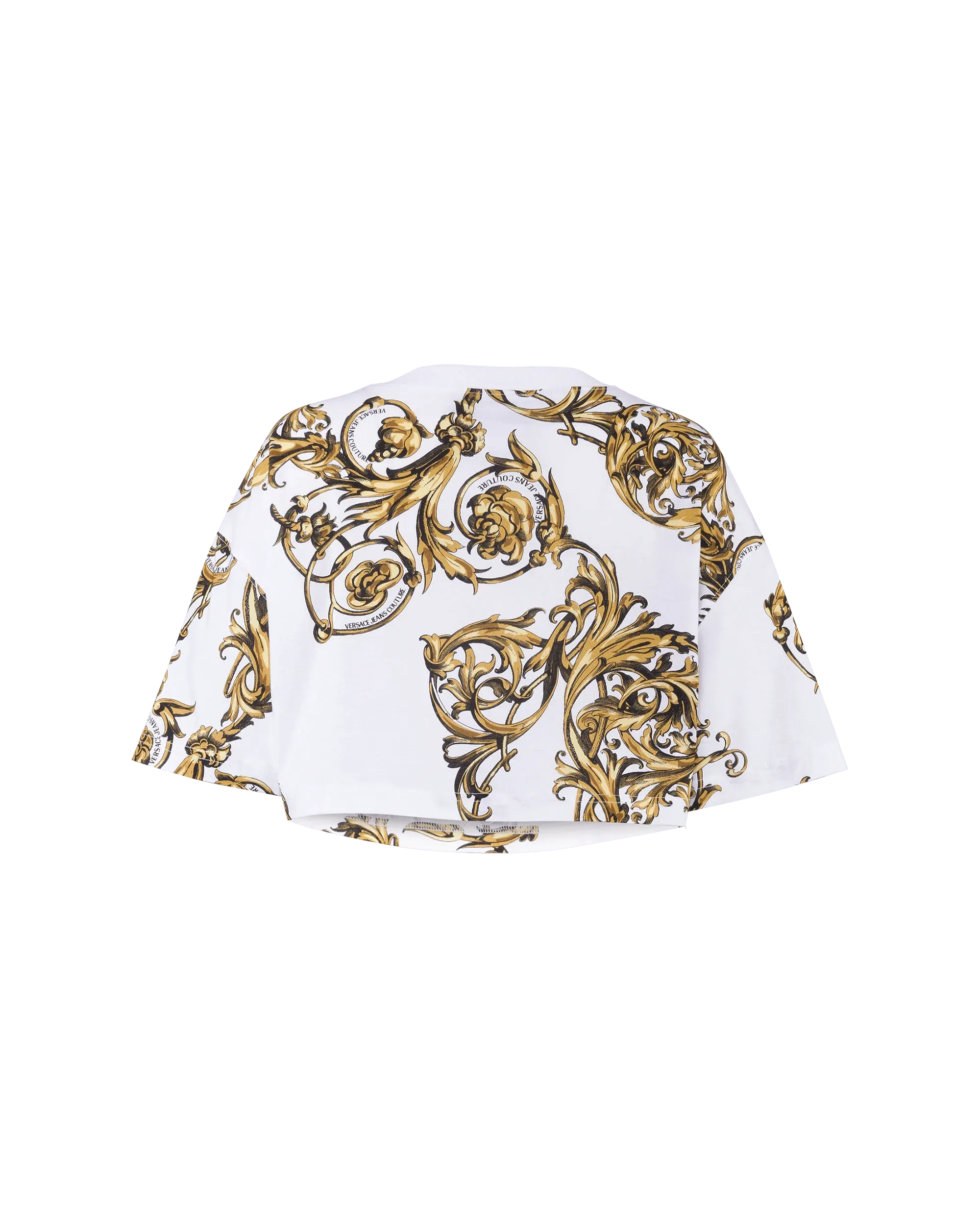 Garland Cropped T-shirt - DIHSAN