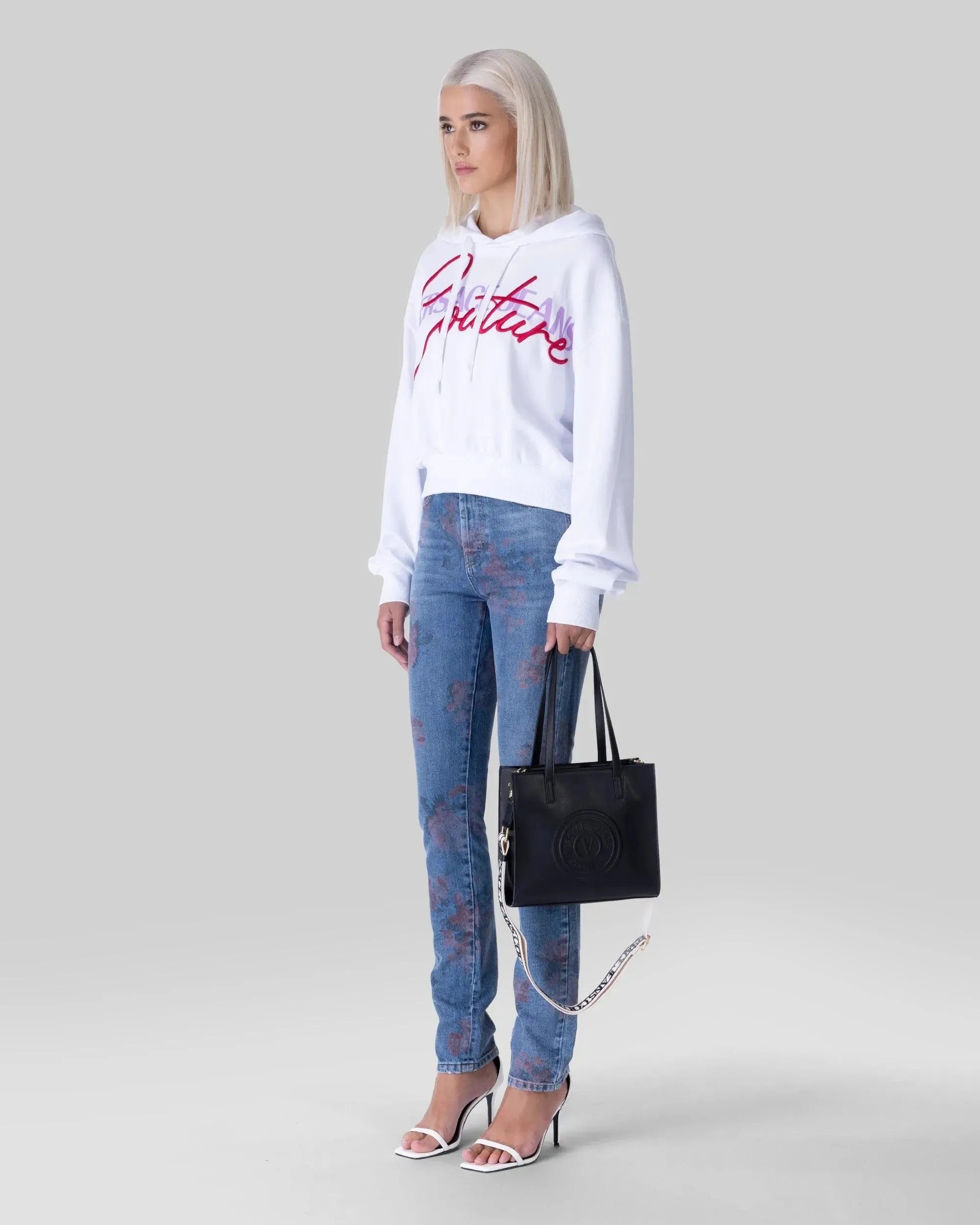 Embroidered Logo Hoodie - DIHSAN