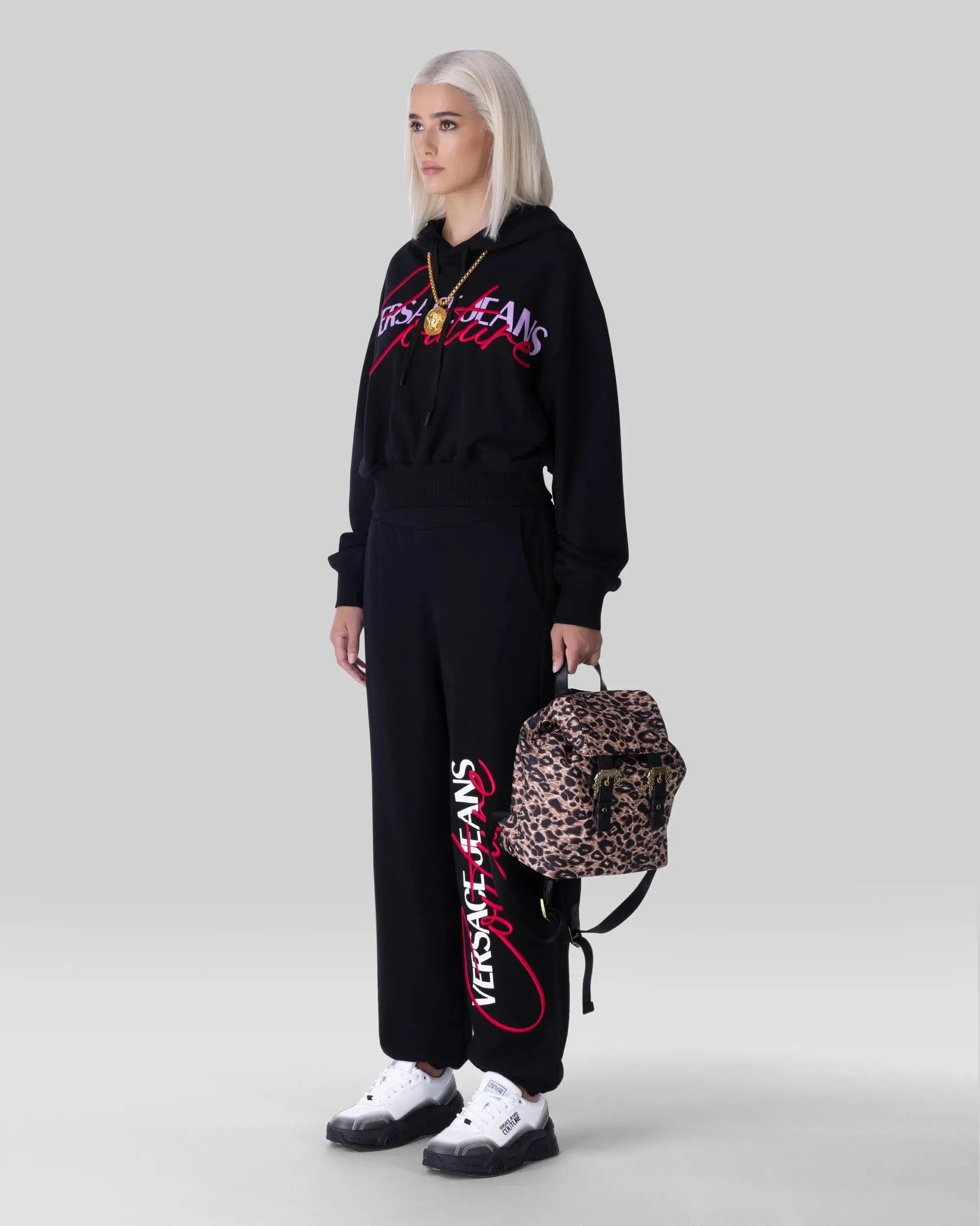 Embroidered Logo Hoodie - DIHSAN