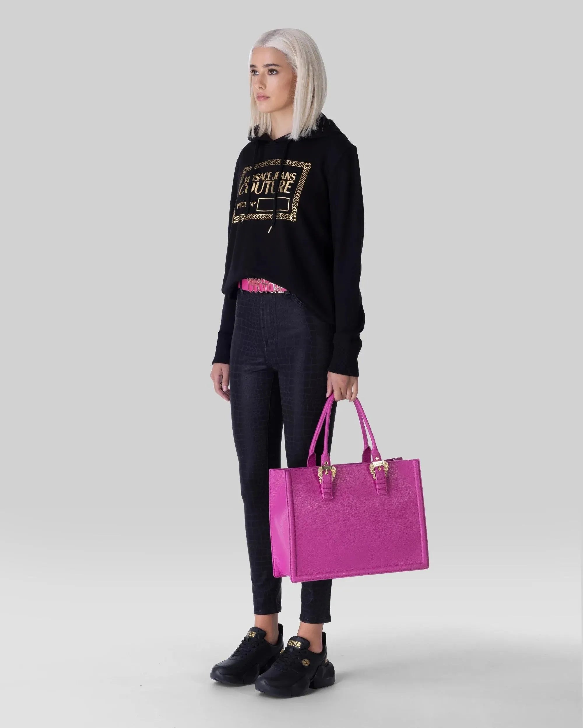 Gold Foil Logo Sweatshirt - DIHSAN