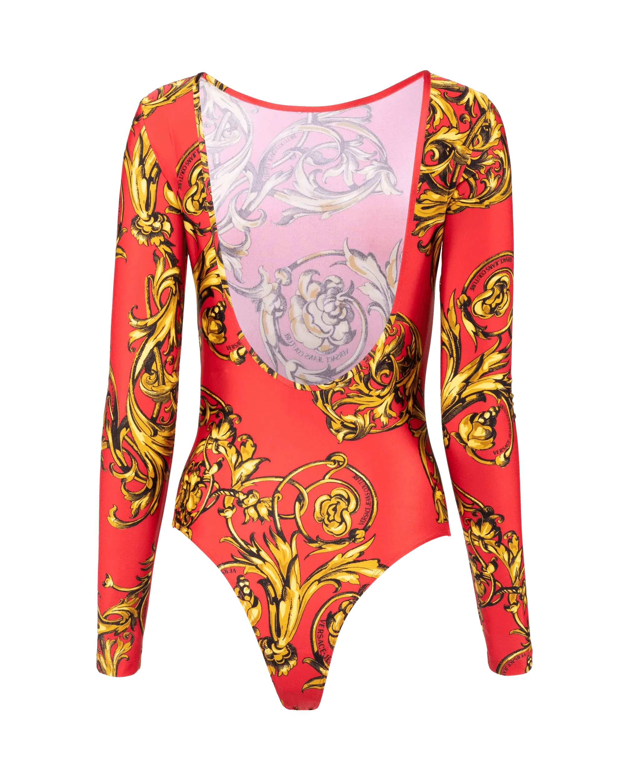 Regalia Baroque Printed Bodysuit - DIHSAN