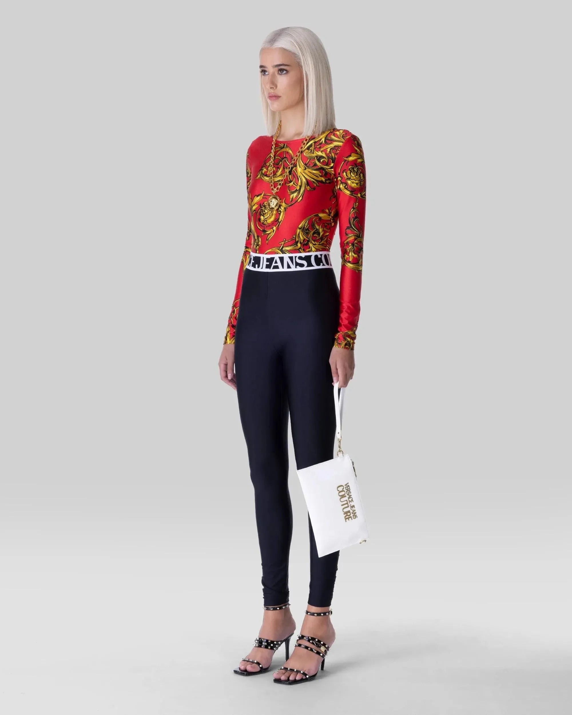 Regalia Baroque Printed Bodysuit - DIHSAN