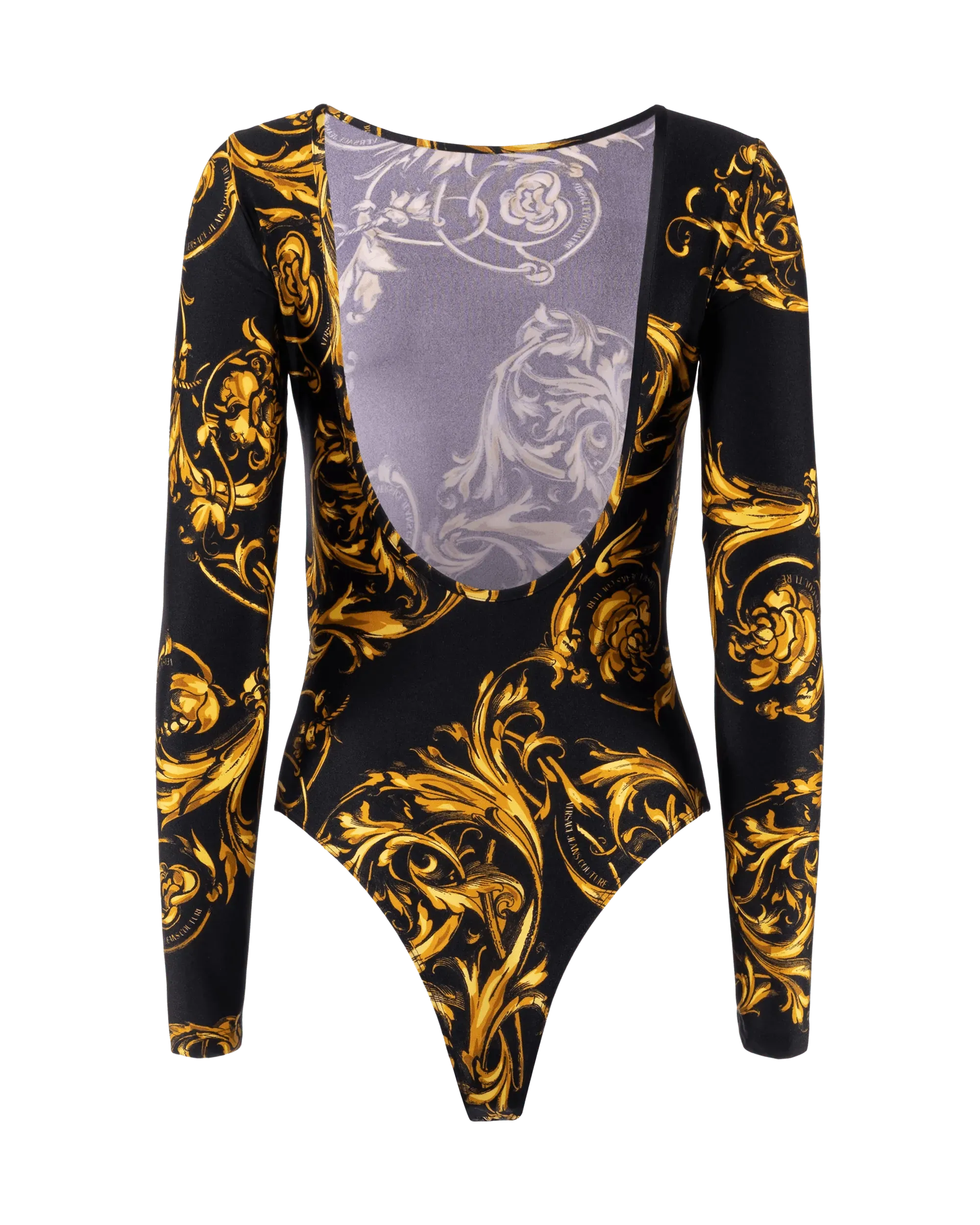 Regalia Baroque Printed Bodysuit - DIHSAN